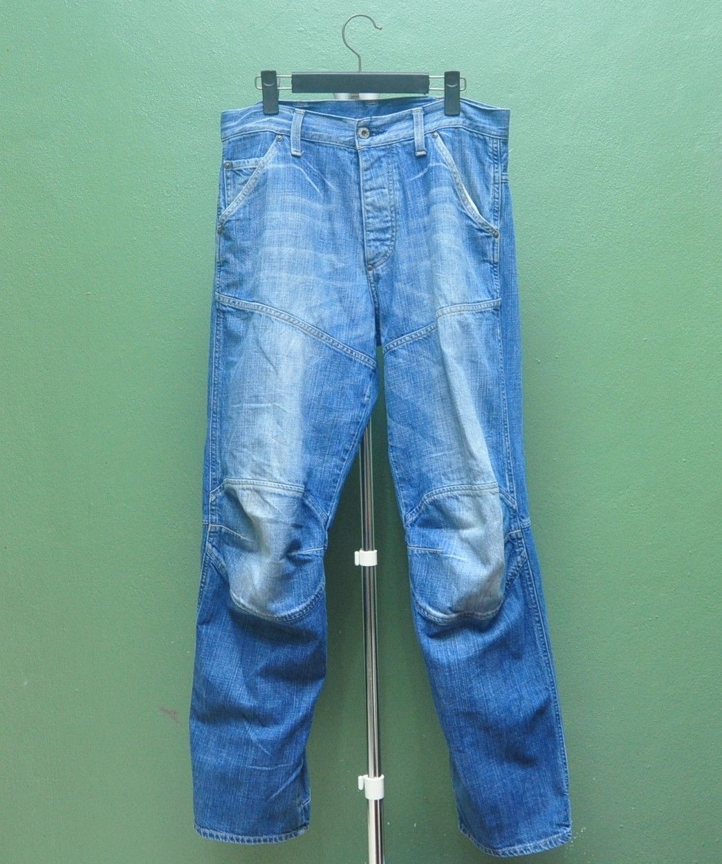 image of G Star Raw x Gstar G-Star Denim Jeans Tokyo Japanese Style Fashion in Blue, Men's (Size 34)