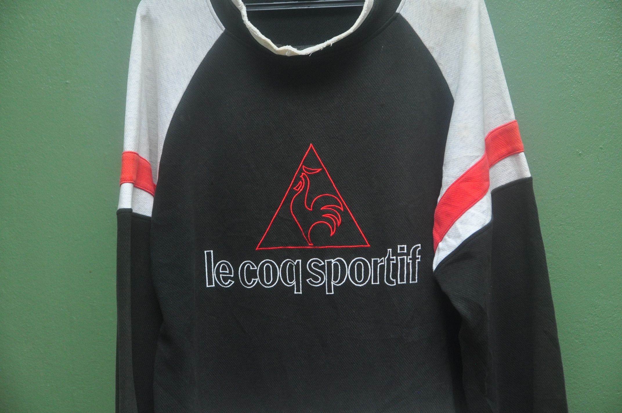 Designer × Japanese Brand × Le Coq Sportif Vintage Le Coq Sportif Pullover Travis Scott Style Fashion Size US XL / EU 56 / 4 - 2 Thumbnail