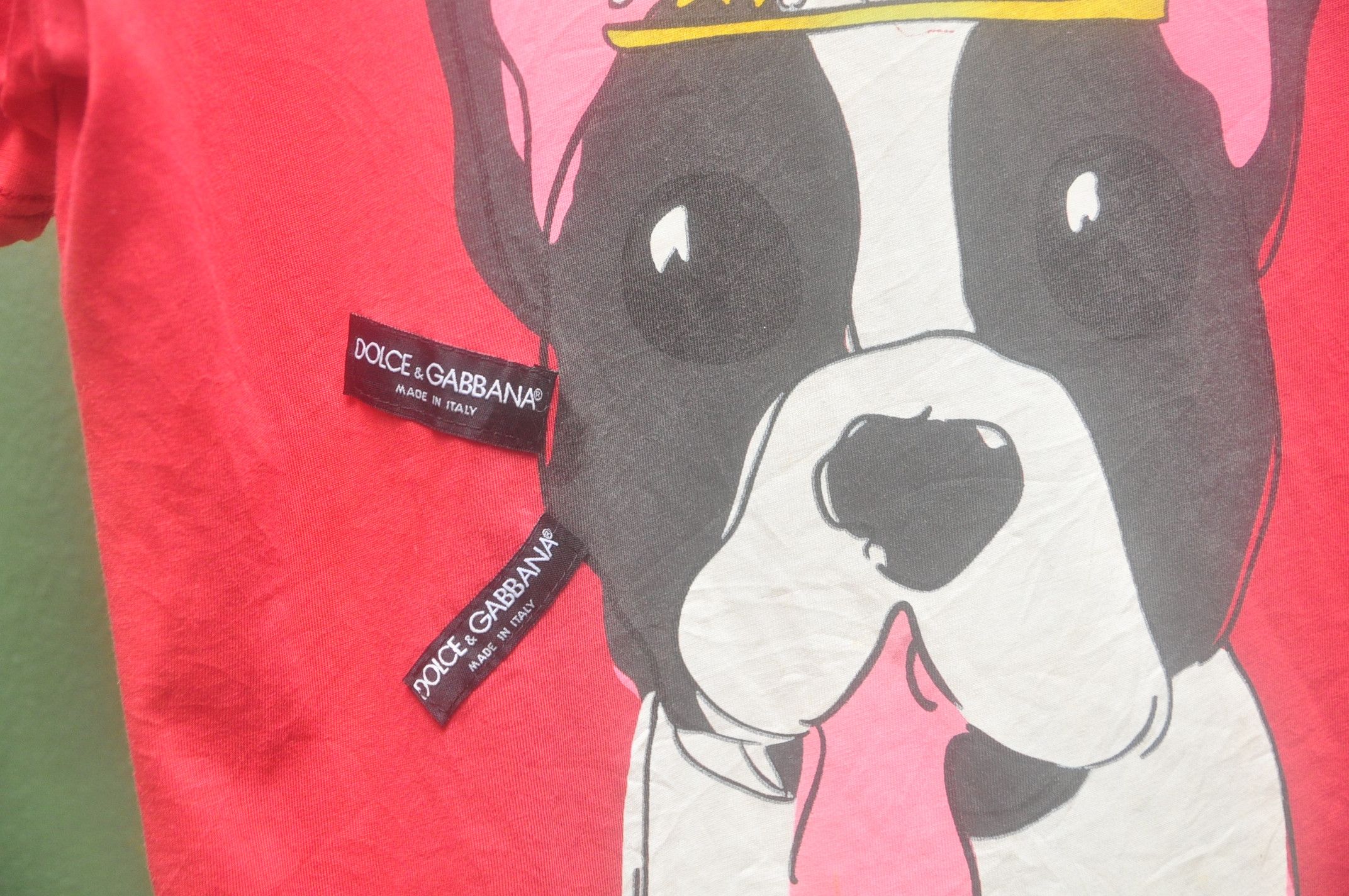 Japanese Brand × Vintage Vintage Dolce & Gabanna D&G Big Face Logo Shirt Size US M / EU 48-50 / 2 - 5 Thumbnail