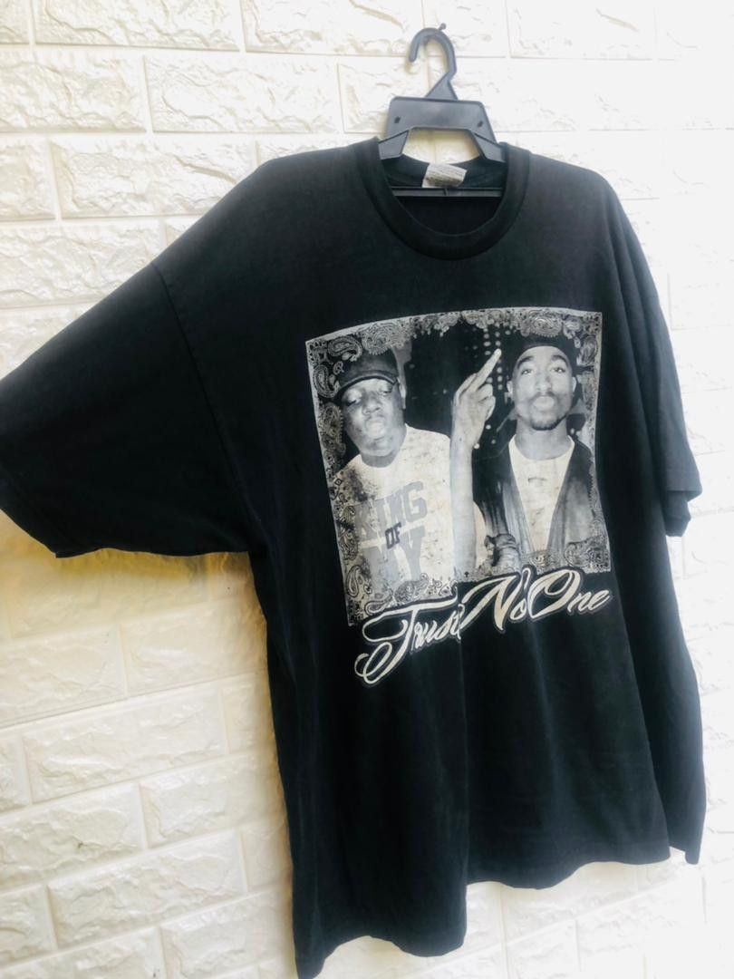 Band Tees Vintage Trust No One Designer Streetwear Fashion Style Size US XXL / EU 58 / 5 - 4 Thumbnail