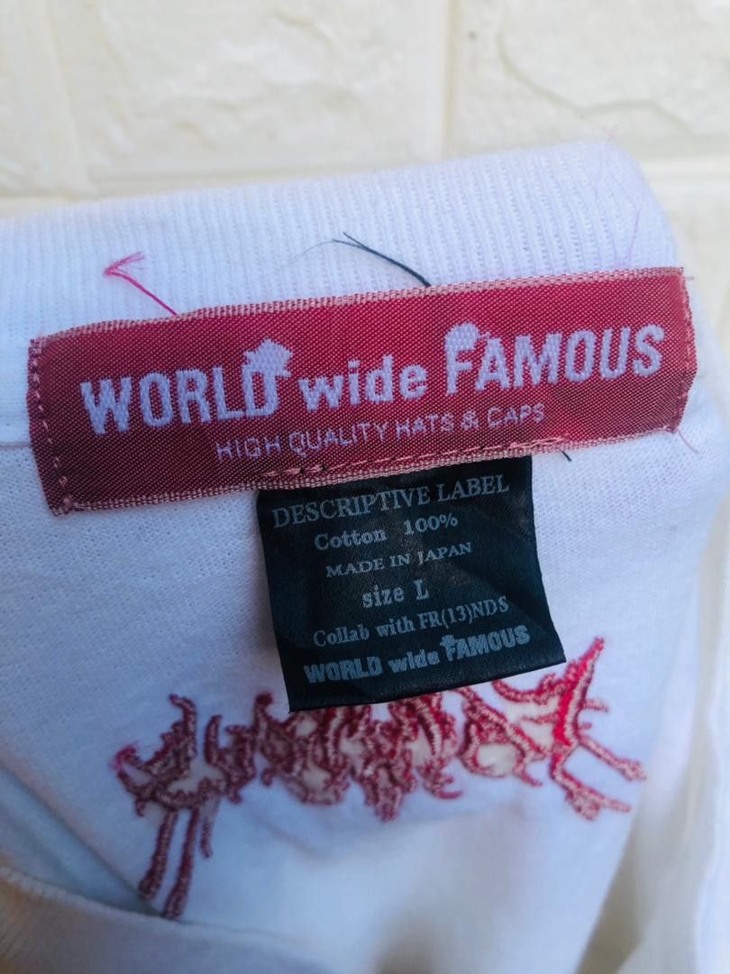Japanese Brand × Vintage Vintage World Wide Famous Japanese Designer Fashion Size US L / EU 52-54 / 3 - 8 Thumbnail