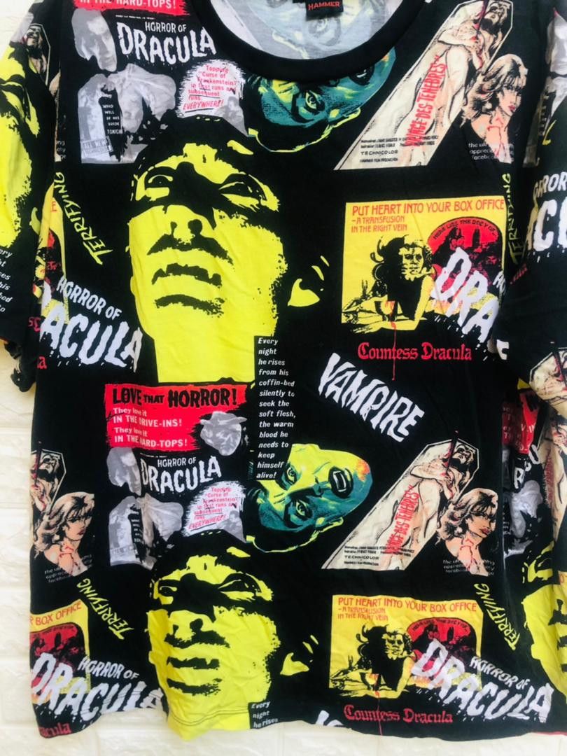 Vintage Vintage Dracula Vampire Designer Fashion Style Size US XL / EU 56 / 4 - 4 Thumbnail
