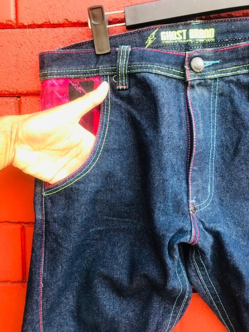 Japanese Brand × Vintage Vintage Ghost Brand Japanese Designer Fashion Style Size US 33 - 8 Thumbnail