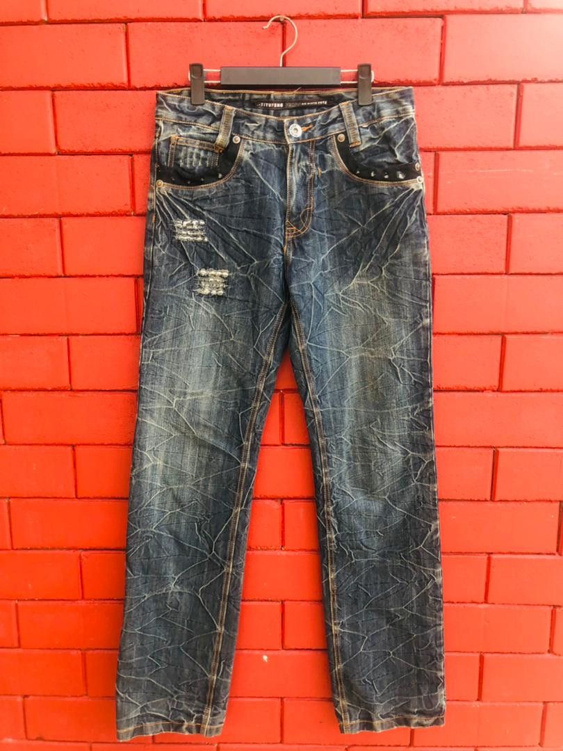 Japanese Brand Vintage Yiyufen Japanese Designer Fashion Style Size US 31 - 2 Thumbnail