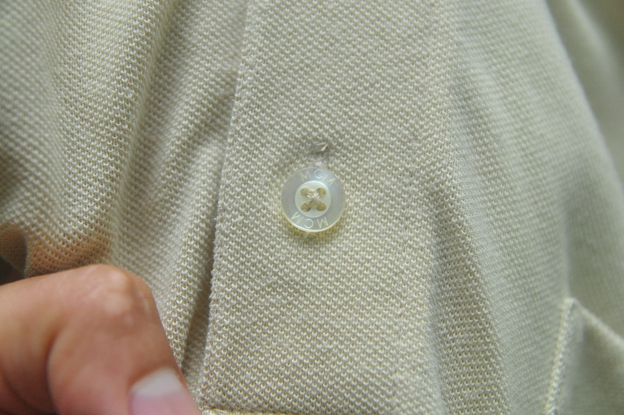 Designer × Japanese Brand × MCM MCM Polo Short Sleeve Shirt Size US M / EU 48-50 / 2 - 7 Thumbnail