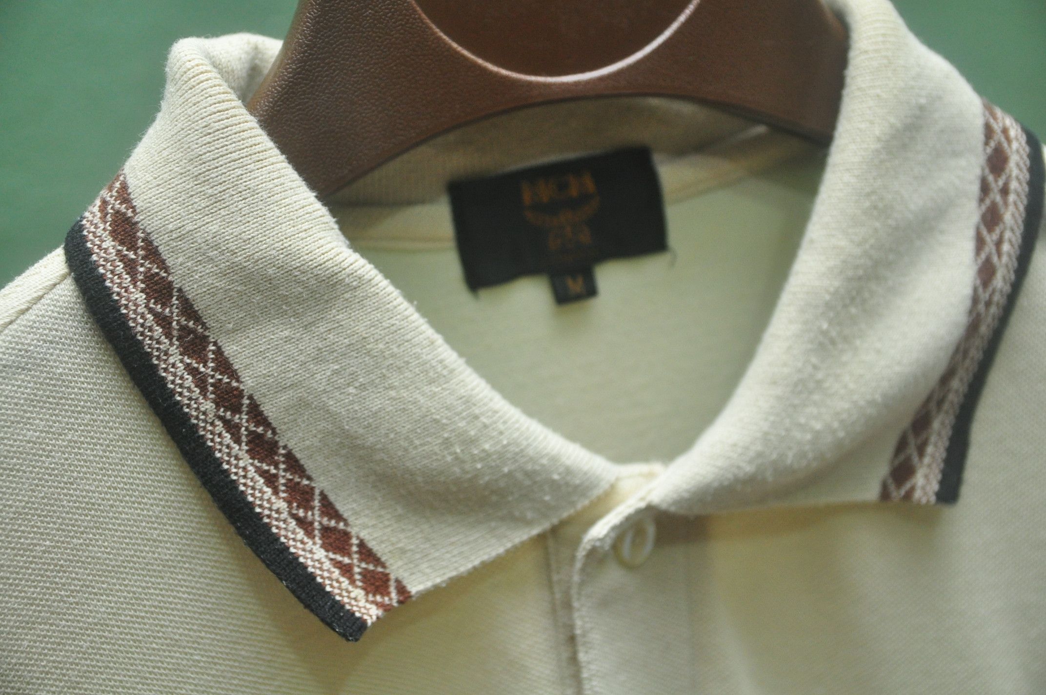 Designer × Japanese Brand × MCM MCM Polo Short Sleeve Shirt Size US M / EU 48-50 / 2 - 5 Thumbnail