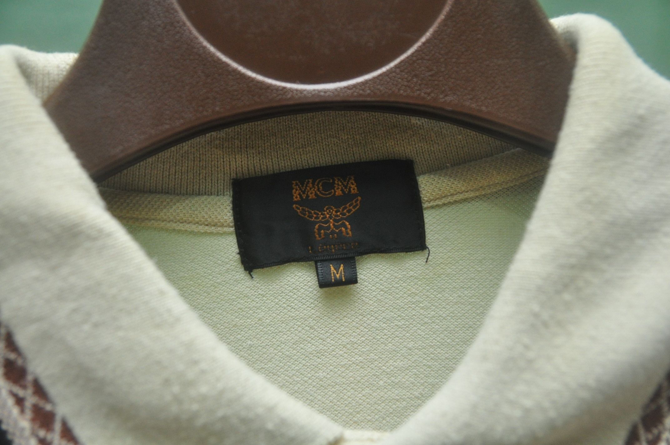 Designer × Japanese Brand × MCM MCM Polo Short Sleeve Shirt Size US M / EU 48-50 / 2 - 4 Thumbnail