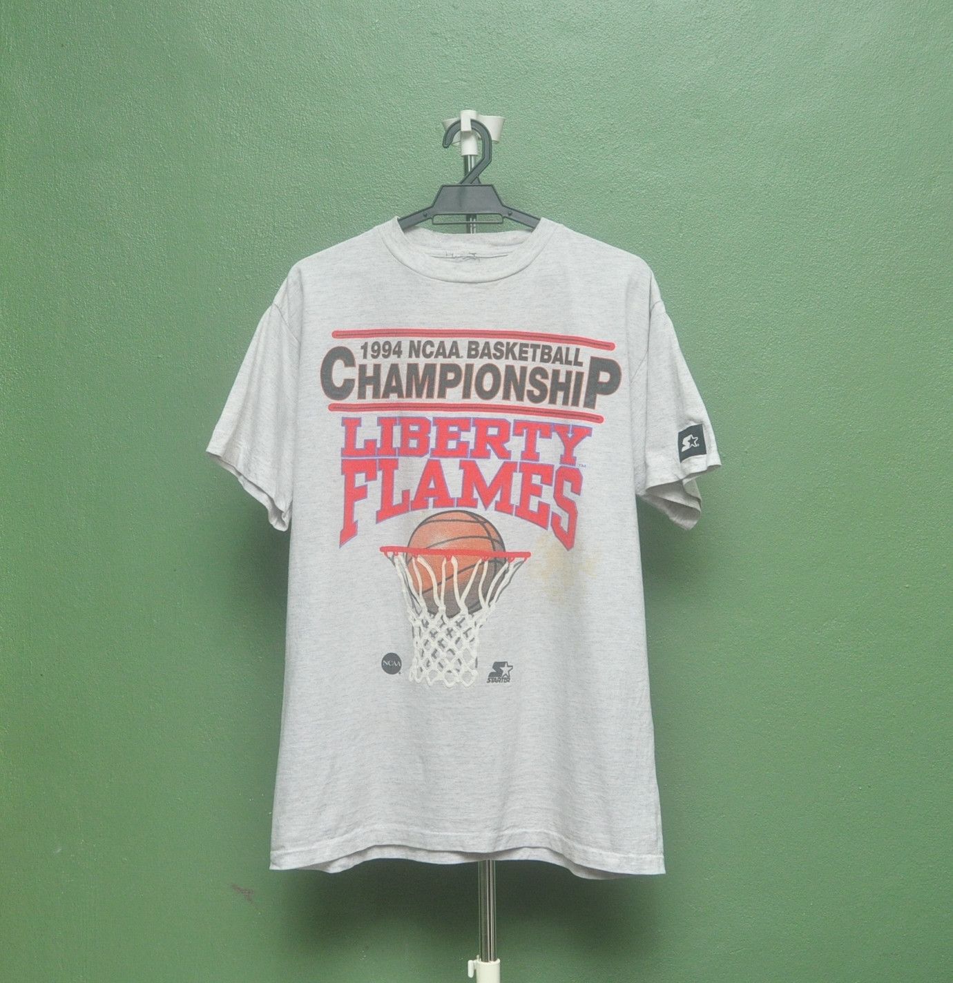 Vintage Vintage Liberty Flames 1994 NCAA Basketball Championship Grailed