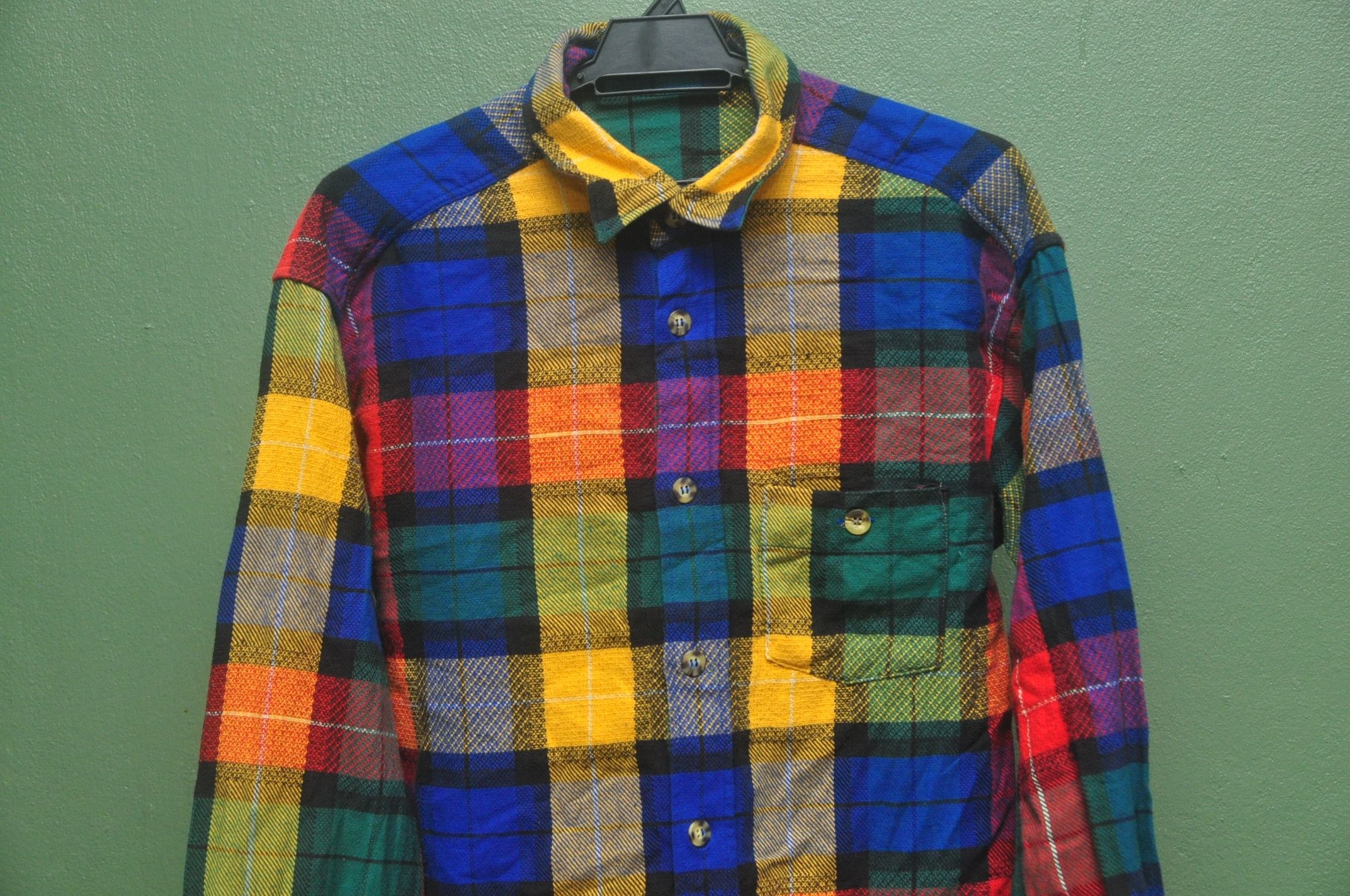 Designer × Japanese Brand Vintage Multicolour Button Up Shirt Travis Scott Style Size US M / EU 48-50 / 2 - 3 Thumbnail