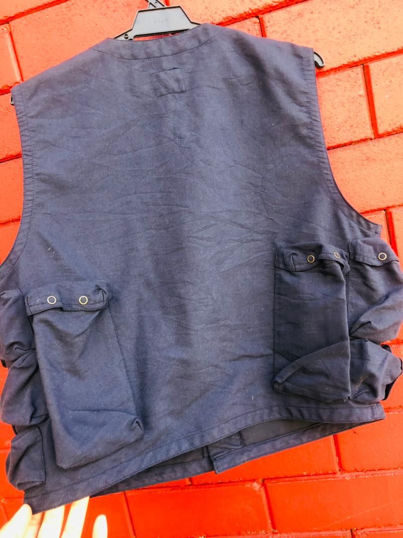 Japanese Brand Vintage Army Air Force Pocket Vest Travis Scott Fashion Size US L / EU 52-54 / 3 - 8 Thumbnail