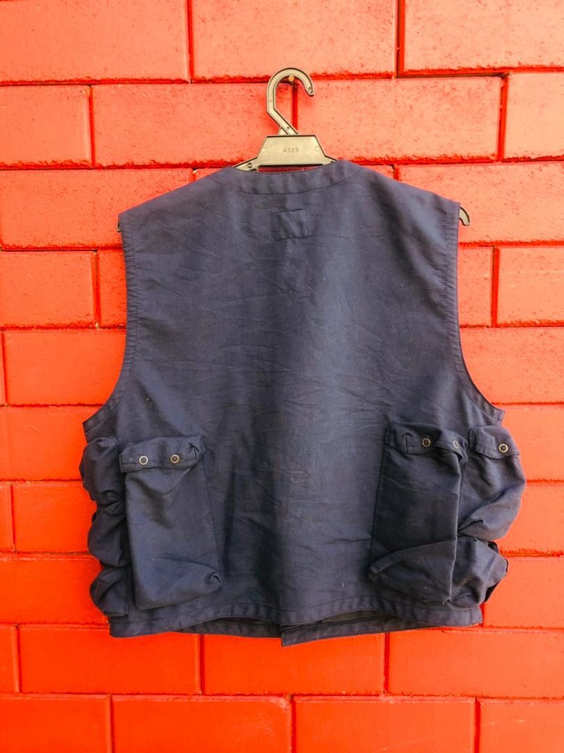 Japanese Brand Vintage Army Air Force Pocket Vest Travis Scott Fashion Size US L / EU 52-54 / 3 - 2 Thumbnail