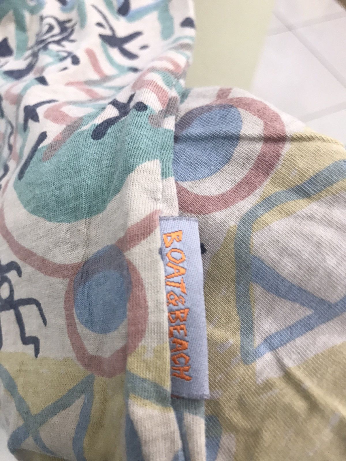 Japanese Brand Boat & Beach Full Print Nice Designed Shirt Size US L / EU 52-54 / 3 - 10 Thumbnail