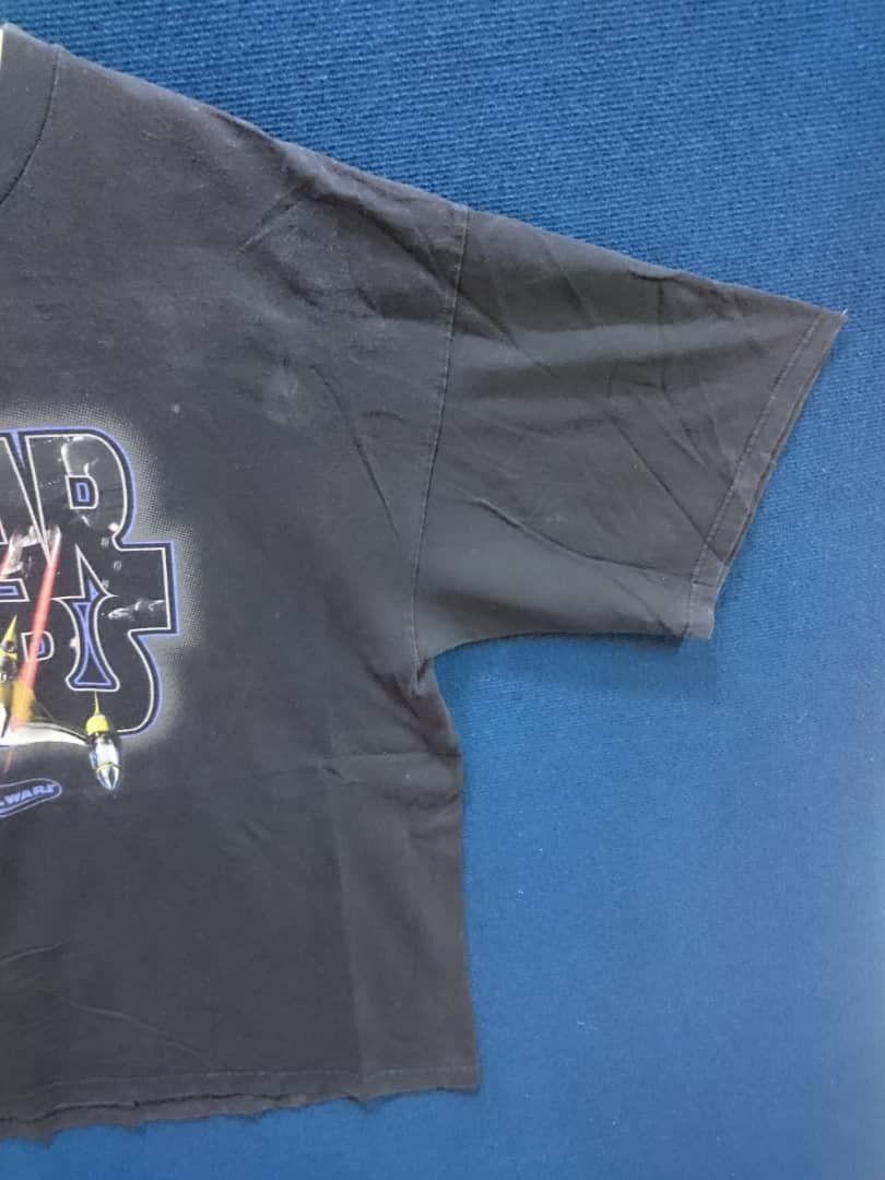Star Wars × Vintage Vintage Star Wars Big Logo Shirt Size US XXL / EU 58 / 5 - 3 Thumbnail