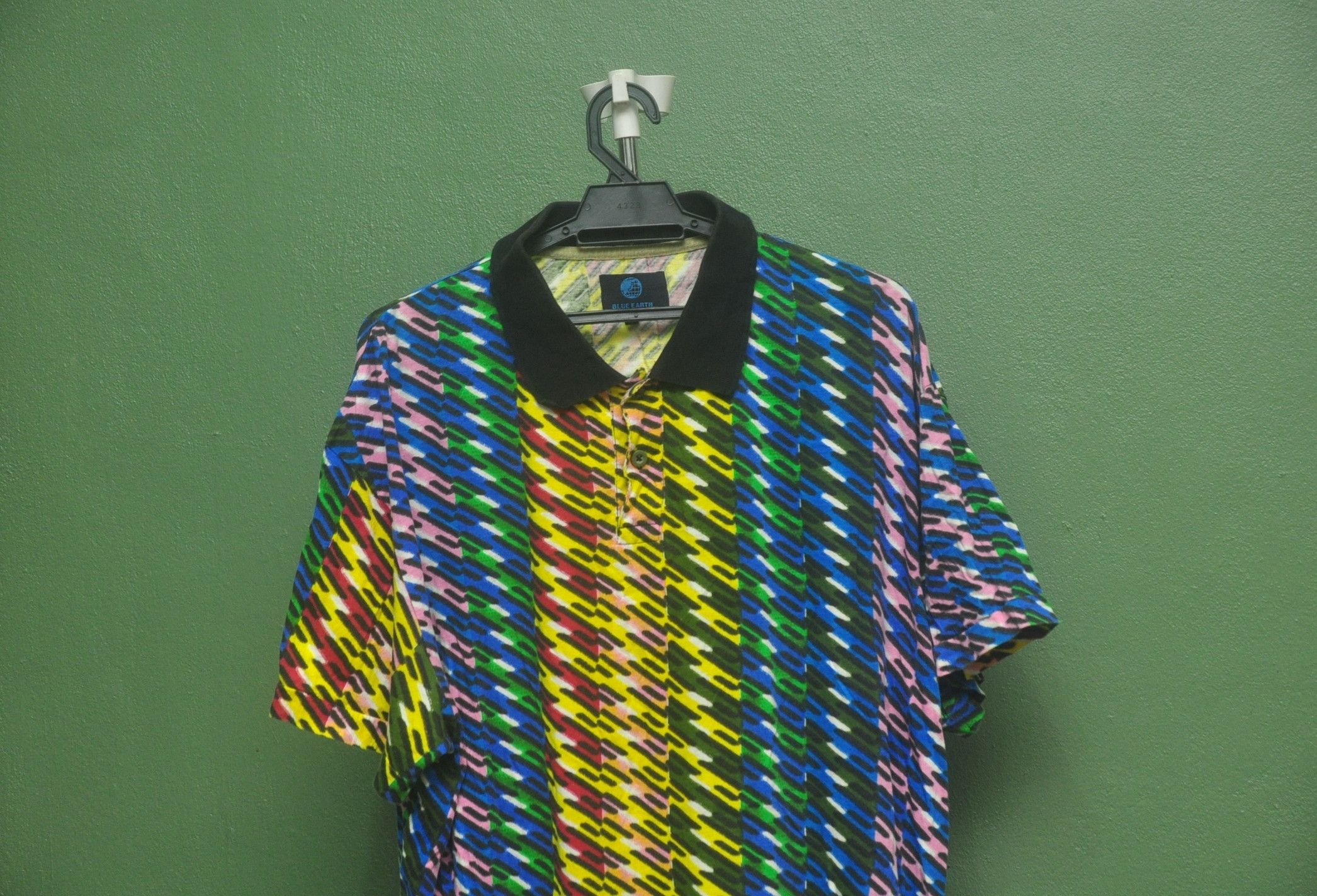 Designer × Japanese Brand Vintage Blue Earth Multicolour Travis Scott Fashion Style Size US L / EU 52-54 / 3 - 3 Thumbnail