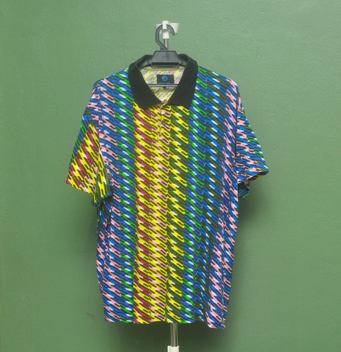Designer × Japanese Brand Vintage Blue Earth Multicolour Travis Scott Fashion Style Size US L / EU 52-54 / 3 - 1 Thumbnail