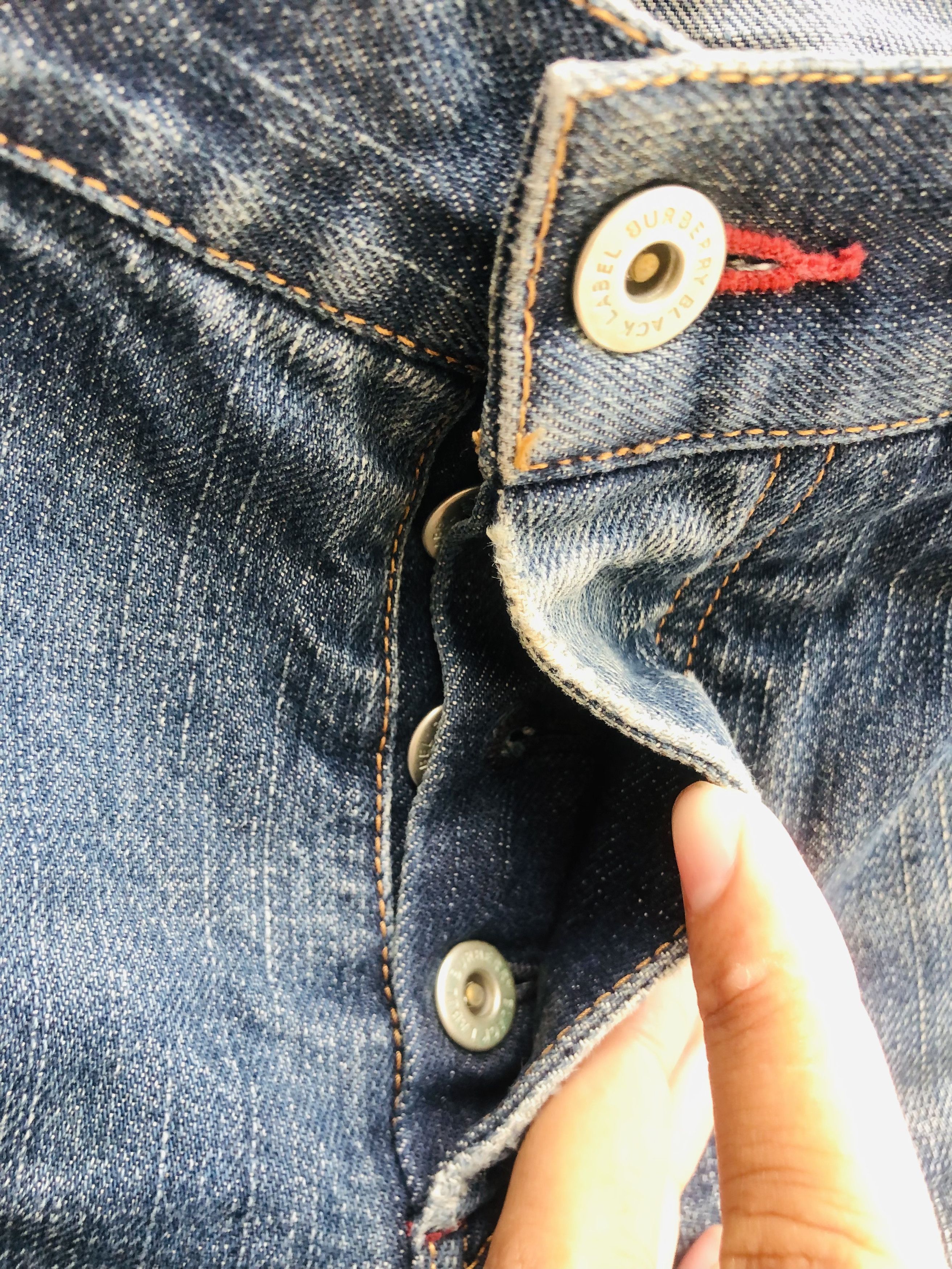 Burberry × Japanese Brand Vintage Burberry Distressed Travis Scott Fashion Style Size US 32 / EU 48 - 9 Thumbnail