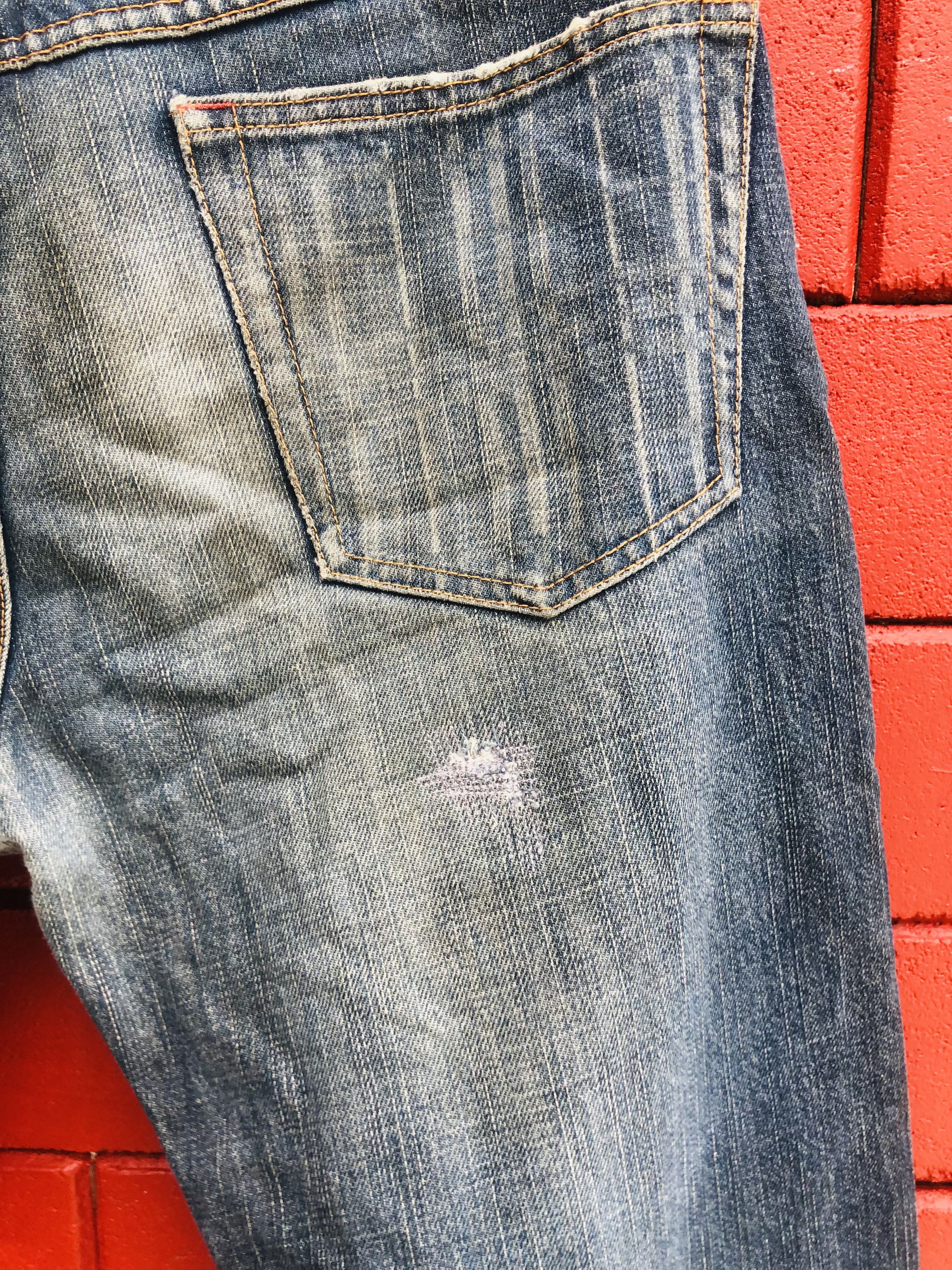 Burberry × Japanese Brand Vintage Burberry Distressed Travis Scott Fashion Style Size US 32 / EU 48 - 4 Thumbnail