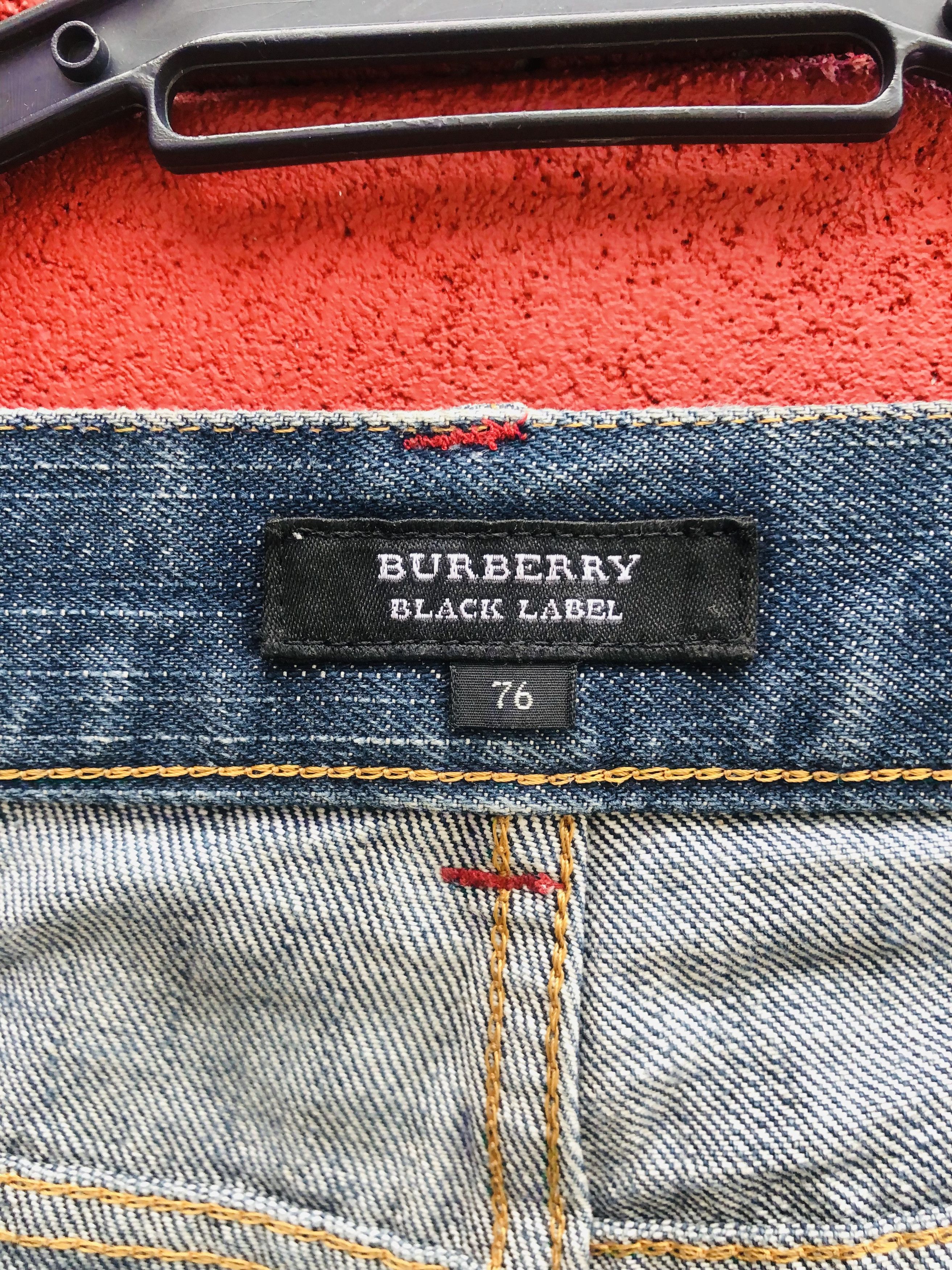 Burberry × Japanese Brand Vintage Burberry Distressed Travis Scott Fashion Style Size US 32 / EU 48 - 10 Thumbnail