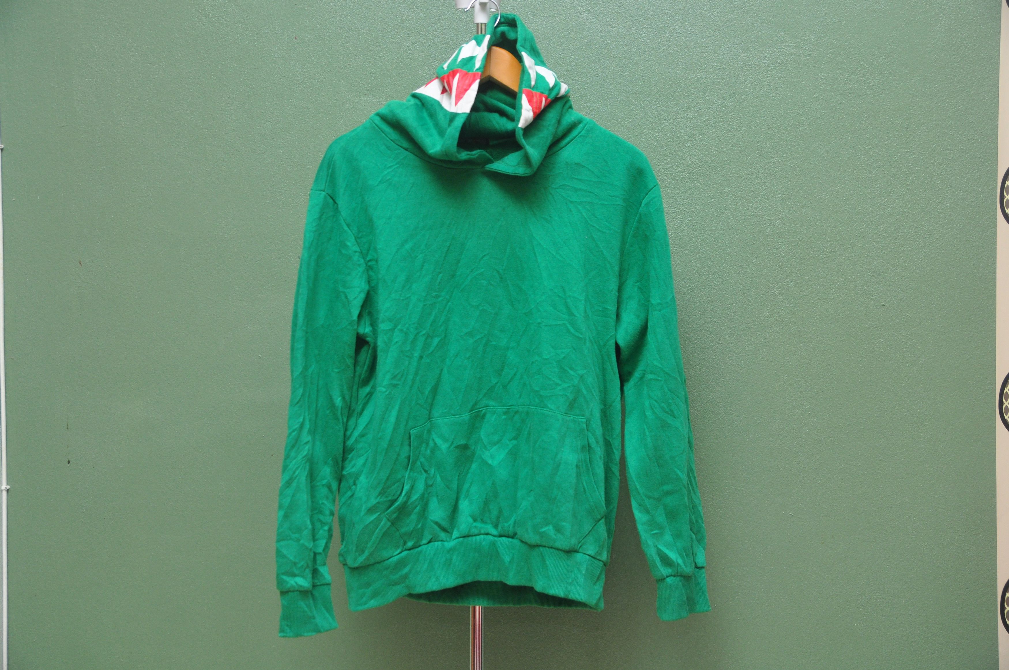 Designer × Japanese Brand Vintage Shark Head Green Sweatshirt Travis Scott Style Size US L / EU 52-54 / 3 - 1 Thumbnail