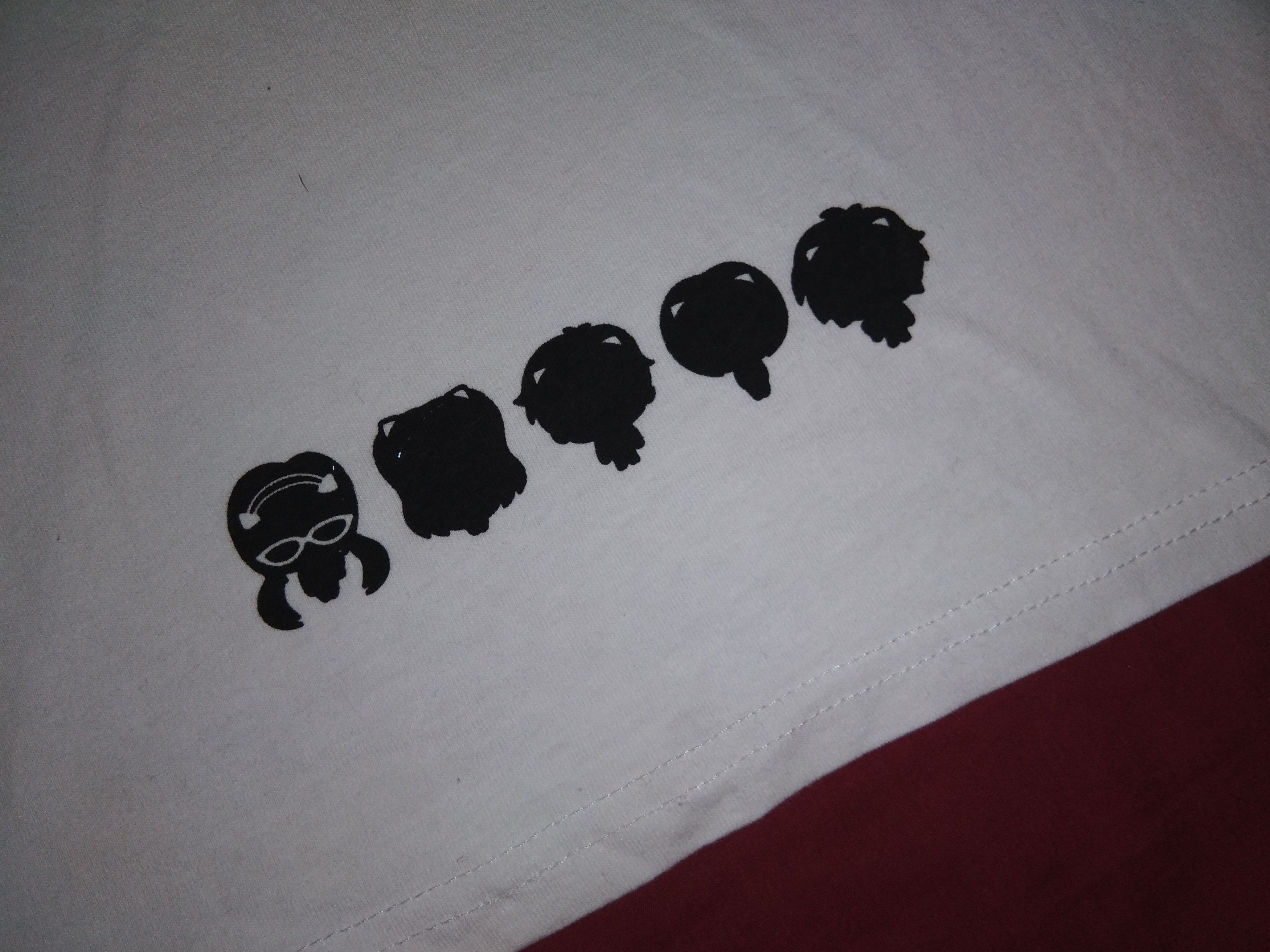 Japanese Brand Evangelion tshirt Cute Chibi anime Asuka Rei Shinji Size US L / EU 52-54 / 3 - 4 Thumbnail