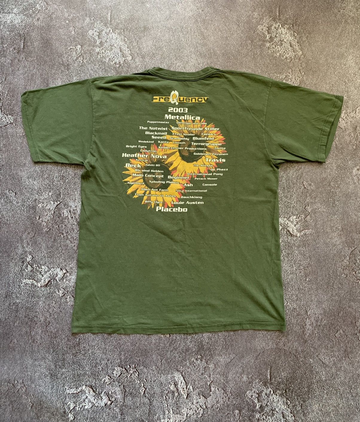 Band Tees × Metallica × Vintage Vintage Metallica Rock FreQuency Festival 2003 T-shirt Size US XL / EU 56 / 4 - 3 Thumbnail