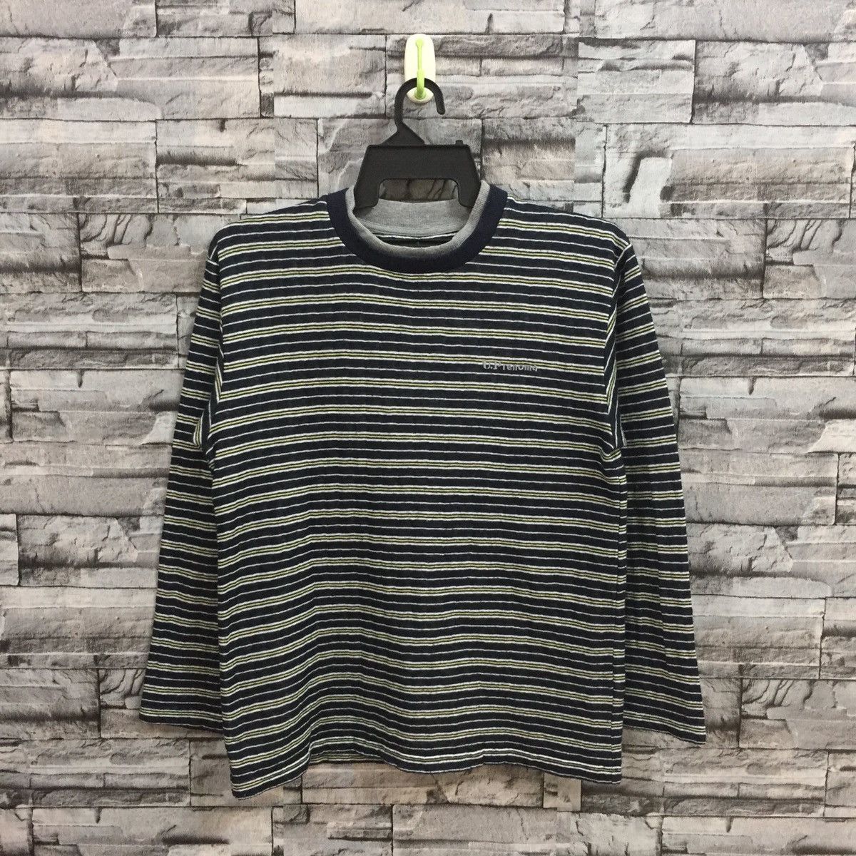 Renoma Vintage Up Renoma sweatshirt horizontal stripe size M Size US M / EU 48-50 / 2 - 2 Thumbnail