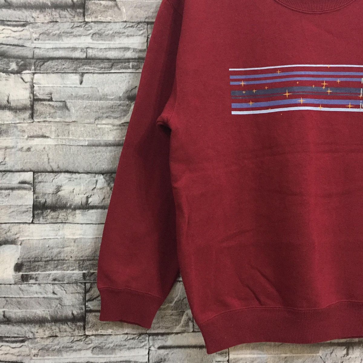 Japanese Brand Vintage MICHIKO LONDON JEANS sweatshirt striped size L Size US L / EU 52-54 / 3 - 4 Thumbnail