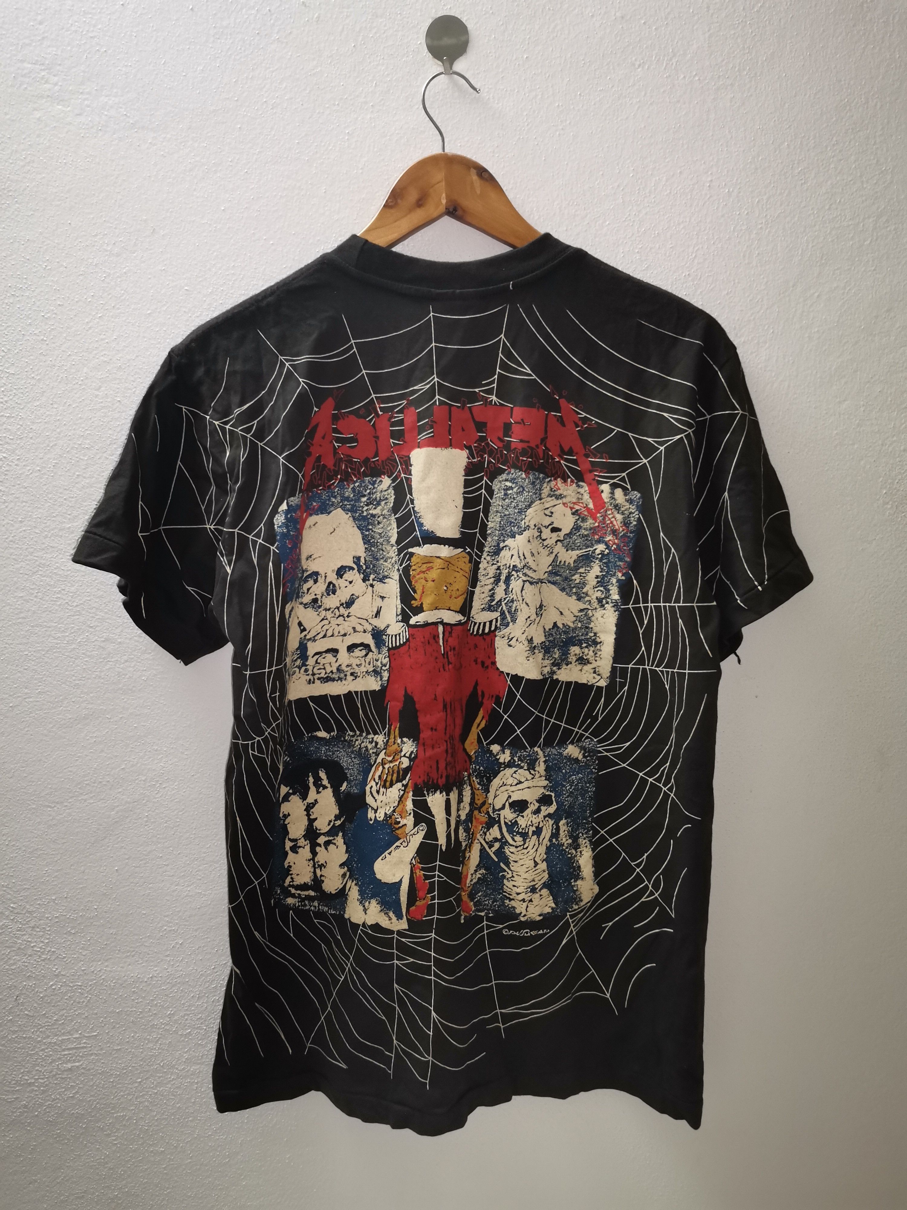 Vintage Vintage Metallica Bootleg ©️1992 Pushead Damage Inc Size US L / EU 52-54 / 3 - 2 Thumbnail