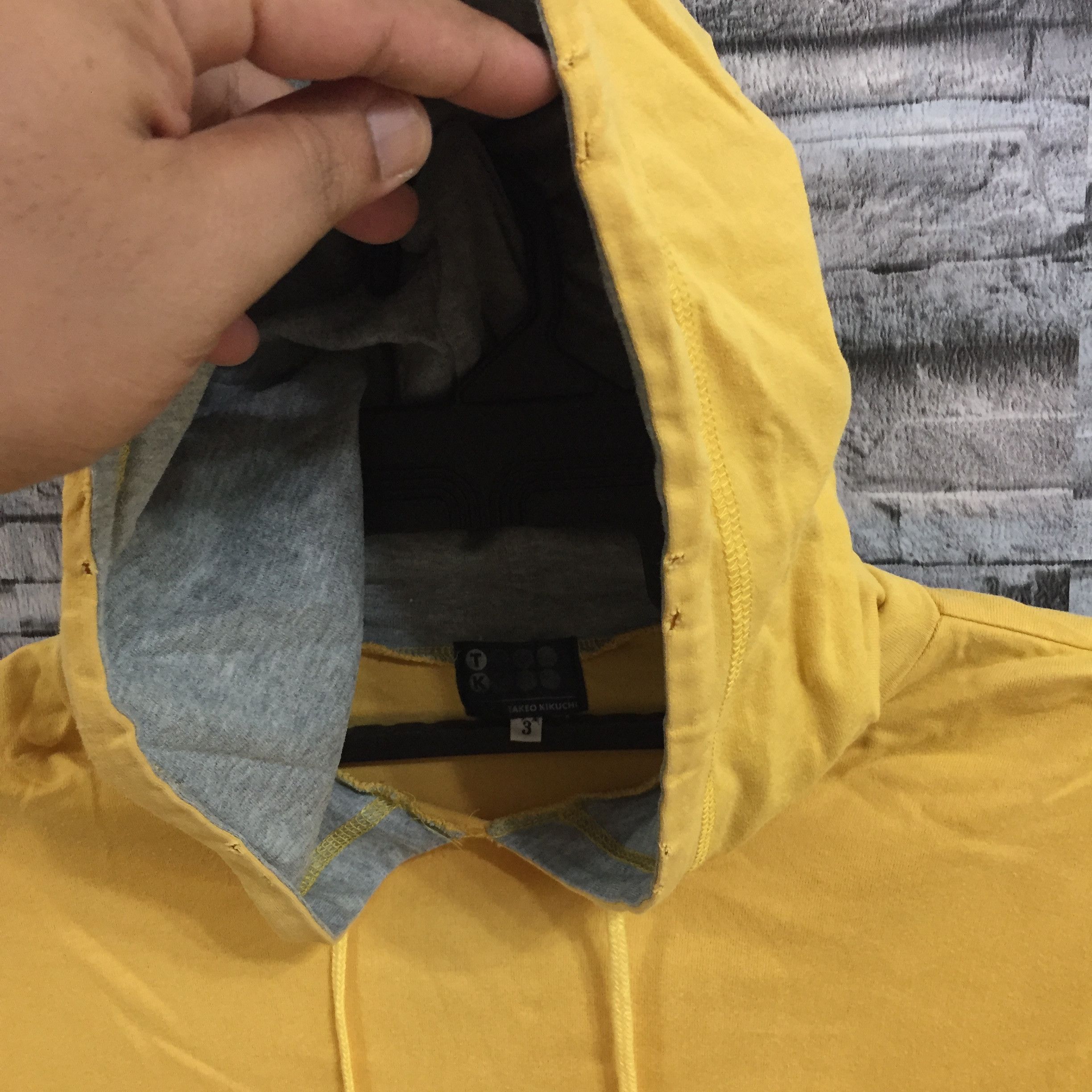 Japanese Brand Vintage Takeo Kikuchi hoodie big logo Size 3 fits M Size US M / EU 48-50 / 2 - 8 Thumbnail