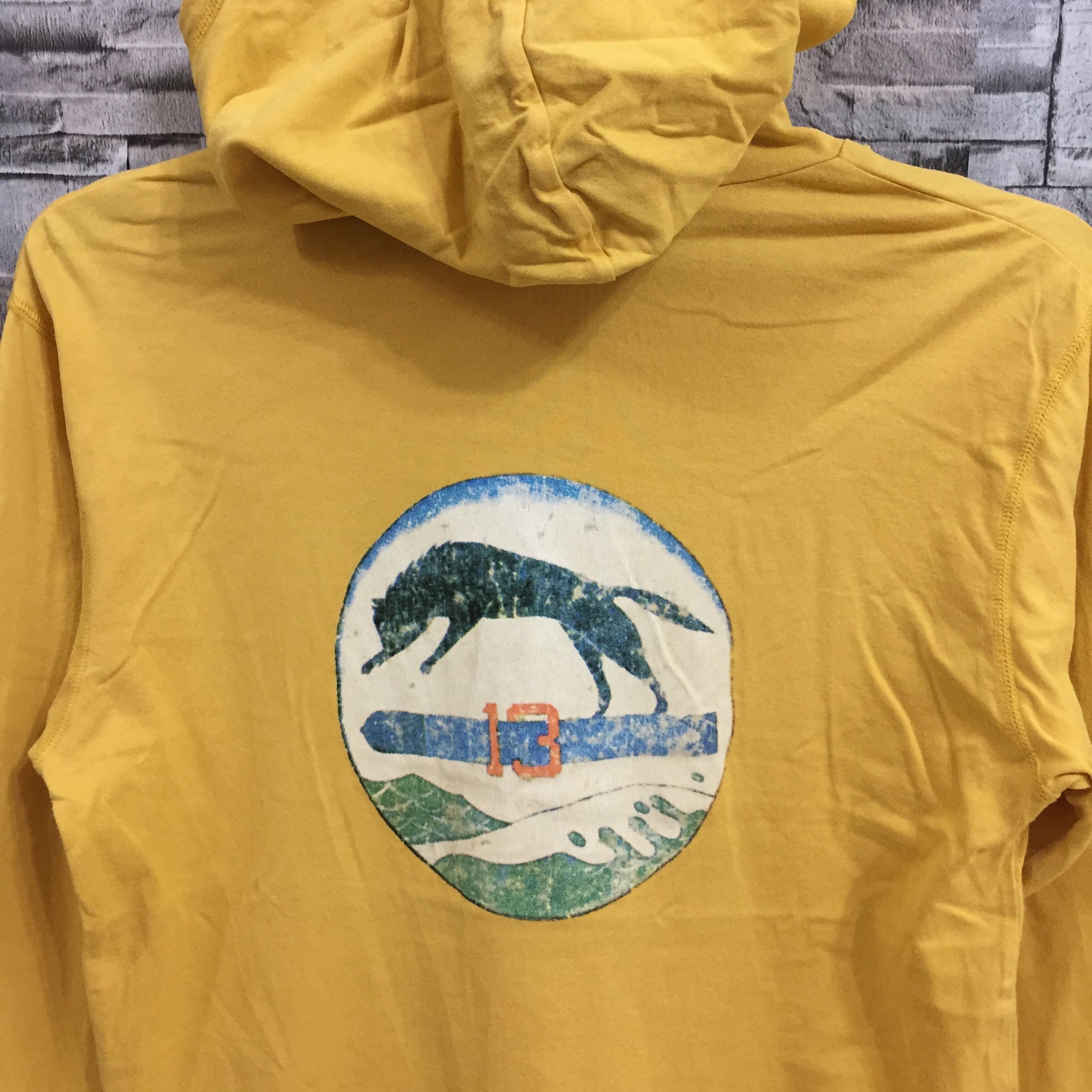 Japanese Brand Vintage Takeo Kikuchi hoodie big logo Size 3 fits M Size US M / EU 48-50 / 2 - 2 Thumbnail