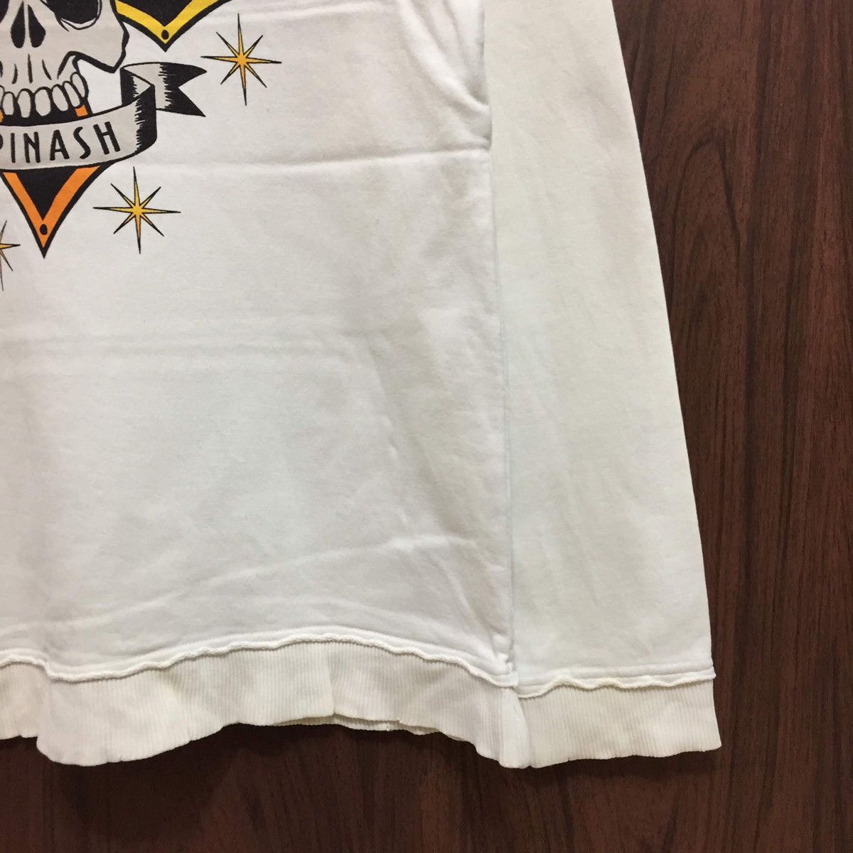Japanese Brand Spinash sweatshirt big logo skull bones Size US M / EU 48-50 / 2 - 6 Thumbnail