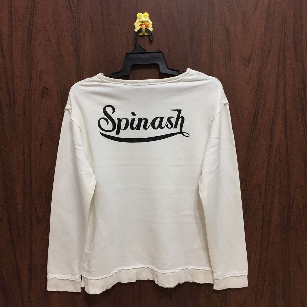Japanese Brand Spinash sweatshirt big logo skull bones Size US M / EU 48-50 / 2 - 7 Thumbnail