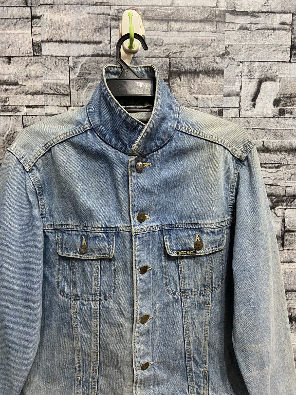 Japanese Brand Vintage Blue Way Jacket double pocket fit S Size US S / EU 44-46 / 1 - 2 Thumbnail