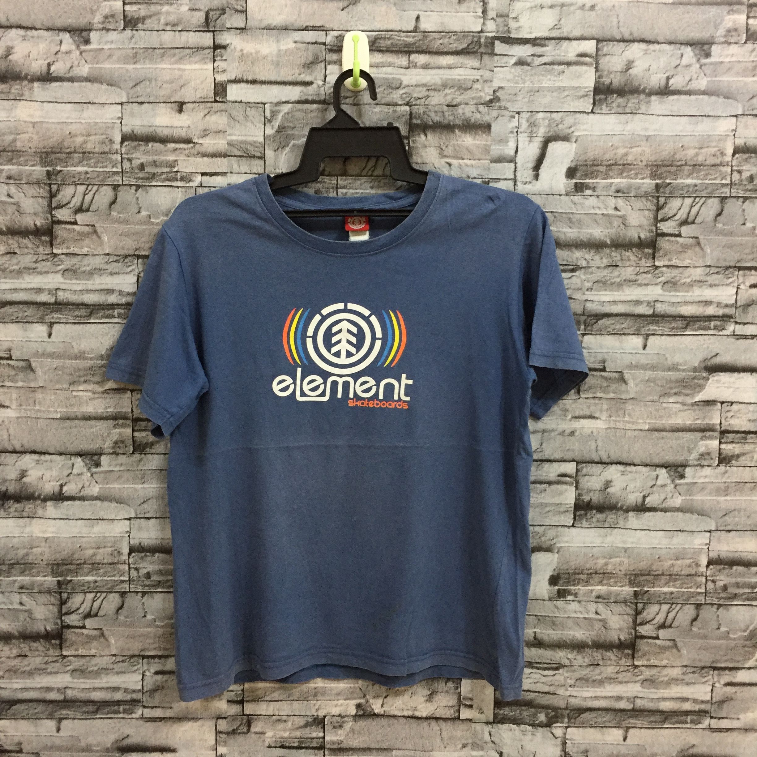 Element Vintage Element t shirt big logo skatewear streetwear fit L Size US L / EU 52-54 / 3 - 1 Thumbnail