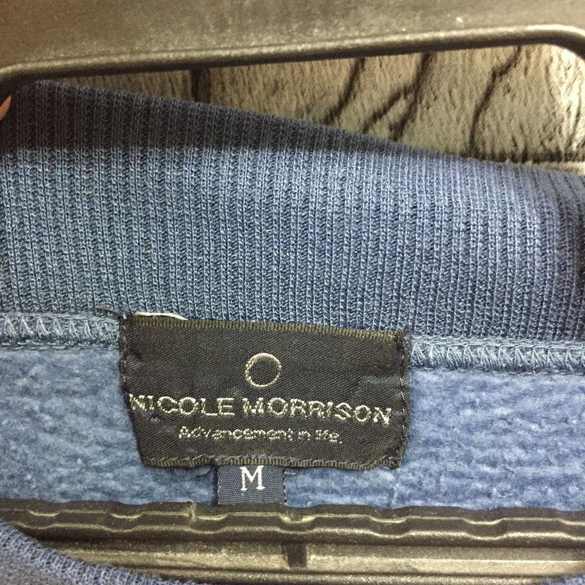 Japanese Brand Vintage Nicole Morrinson sweatshirt embroidered M fit L Size US L / EU 52-54 / 3 - 3 Thumbnail