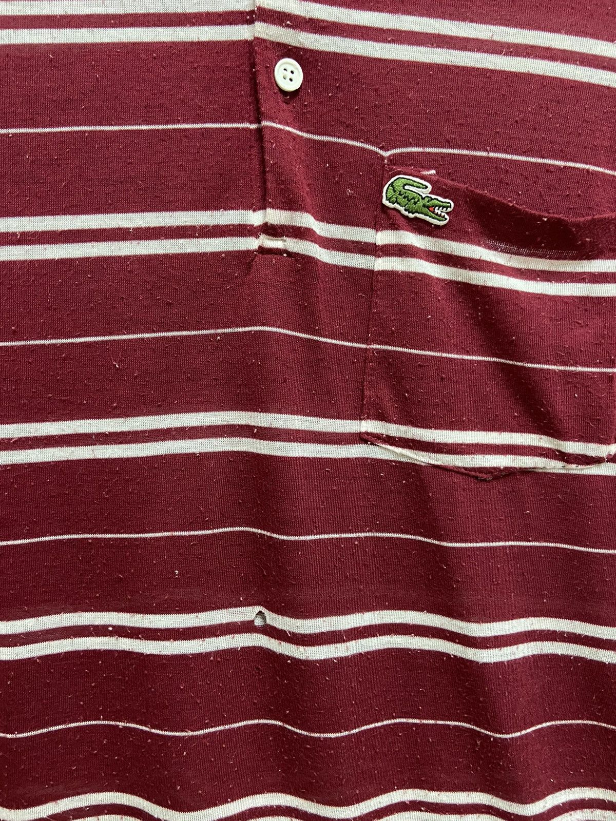 Lacoste Vintage Lacoste Polo striped fit M Size US M / EU 48-50 / 2 - 4 Thumbnail
