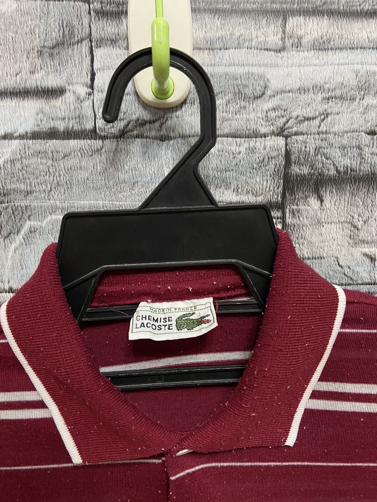 Lacoste Vintage Lacoste Polo striped fit M Size US M / EU 48-50 / 2 - 3 Thumbnail