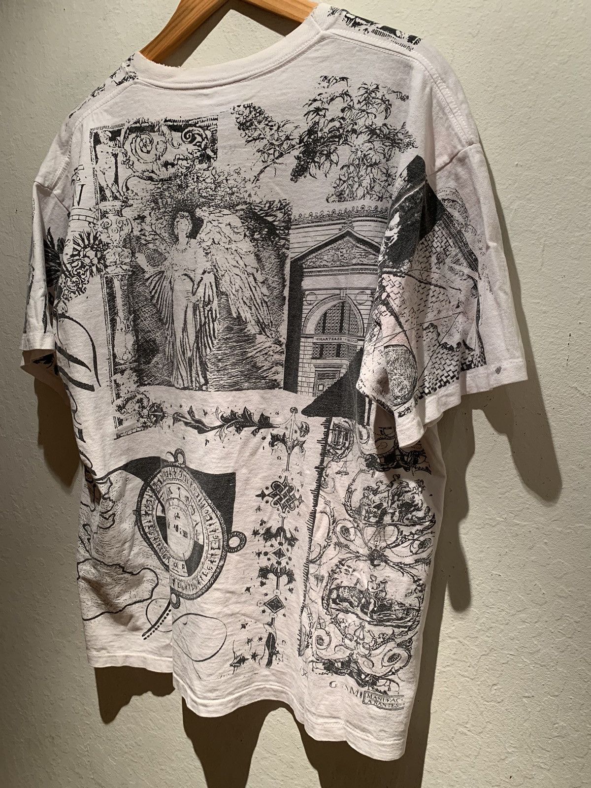 Tultex *RARE* Vintage Art Heaven AOP All Over Print Tultex T-Shirt Size US XL / EU 56 / 4 - 2 Thumbnail