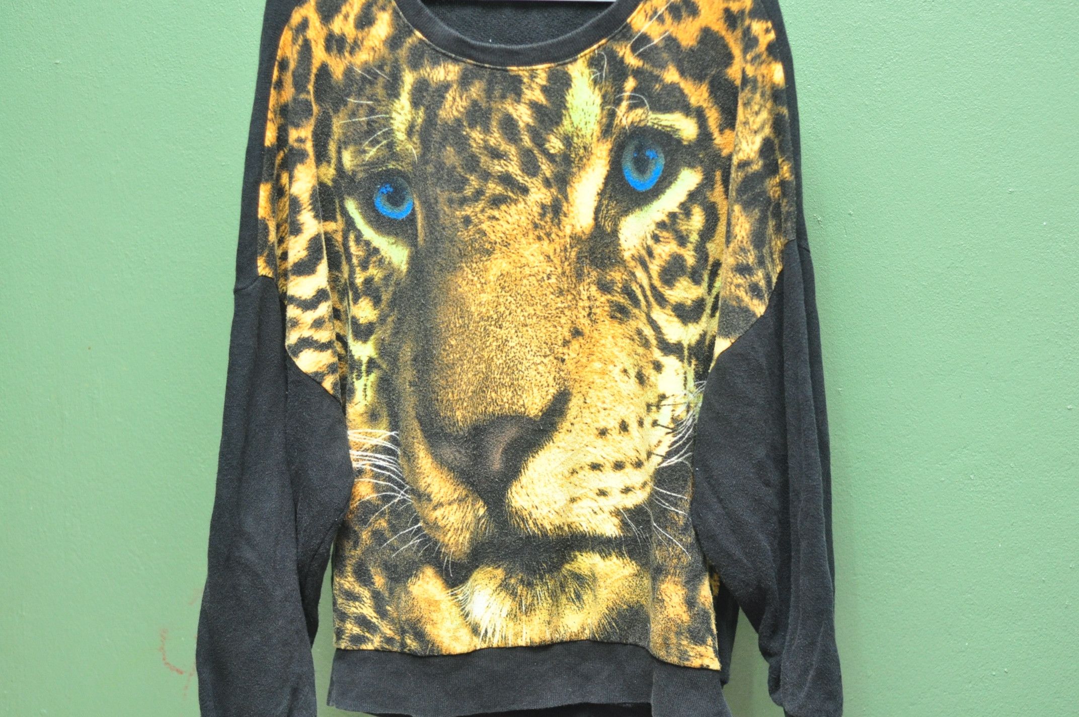 Japanese Brand × Vintage Vintage Tiger Face Japanese Women Designer Fashion Style Size L / US 10 / IT 46 - 3 Thumbnail