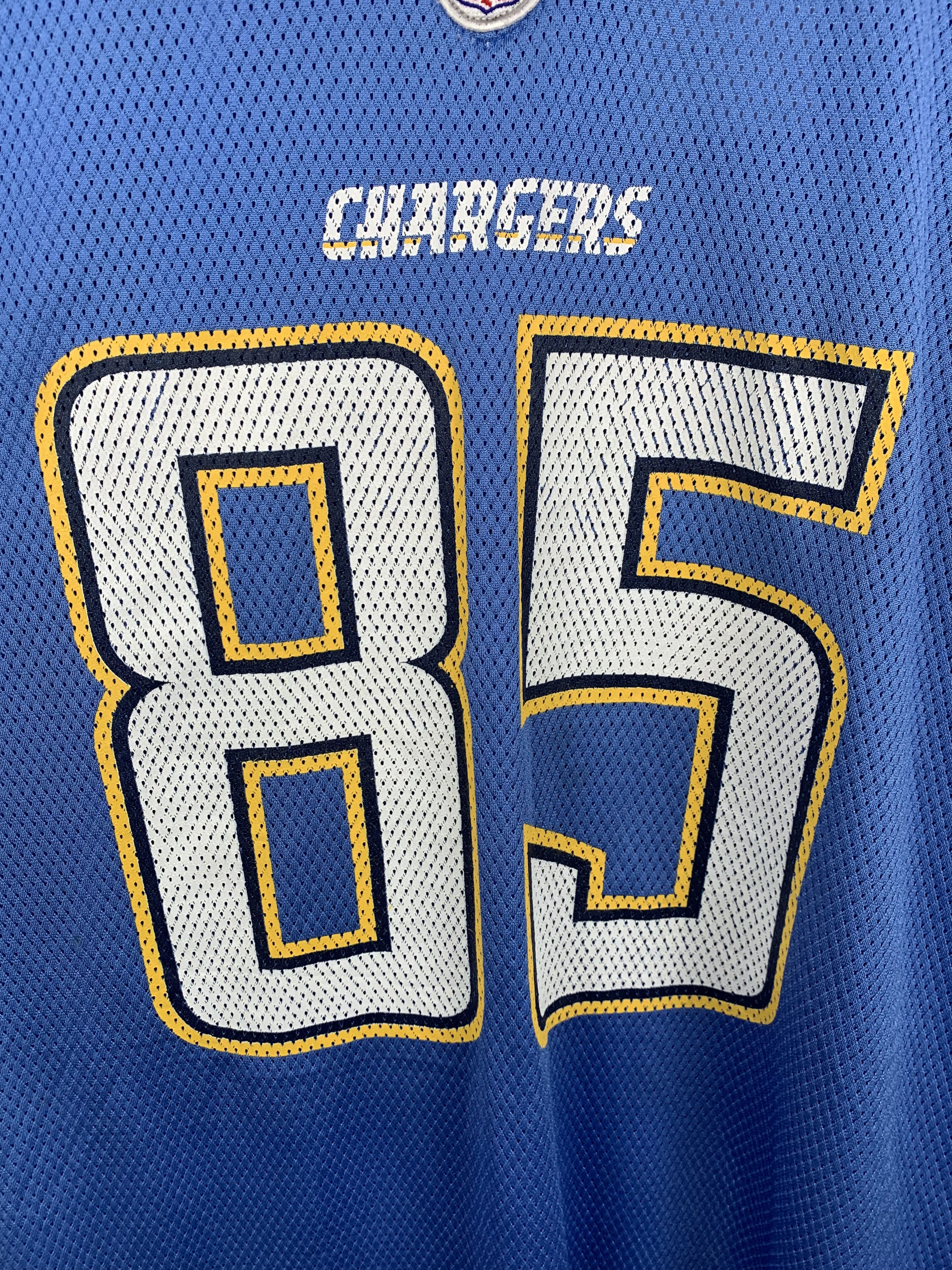 NFL × Vintage Vintage Chargers NFL American Sports Jersey TA0039 Size US XXL / EU 58 / 5 - 12 Thumbnail