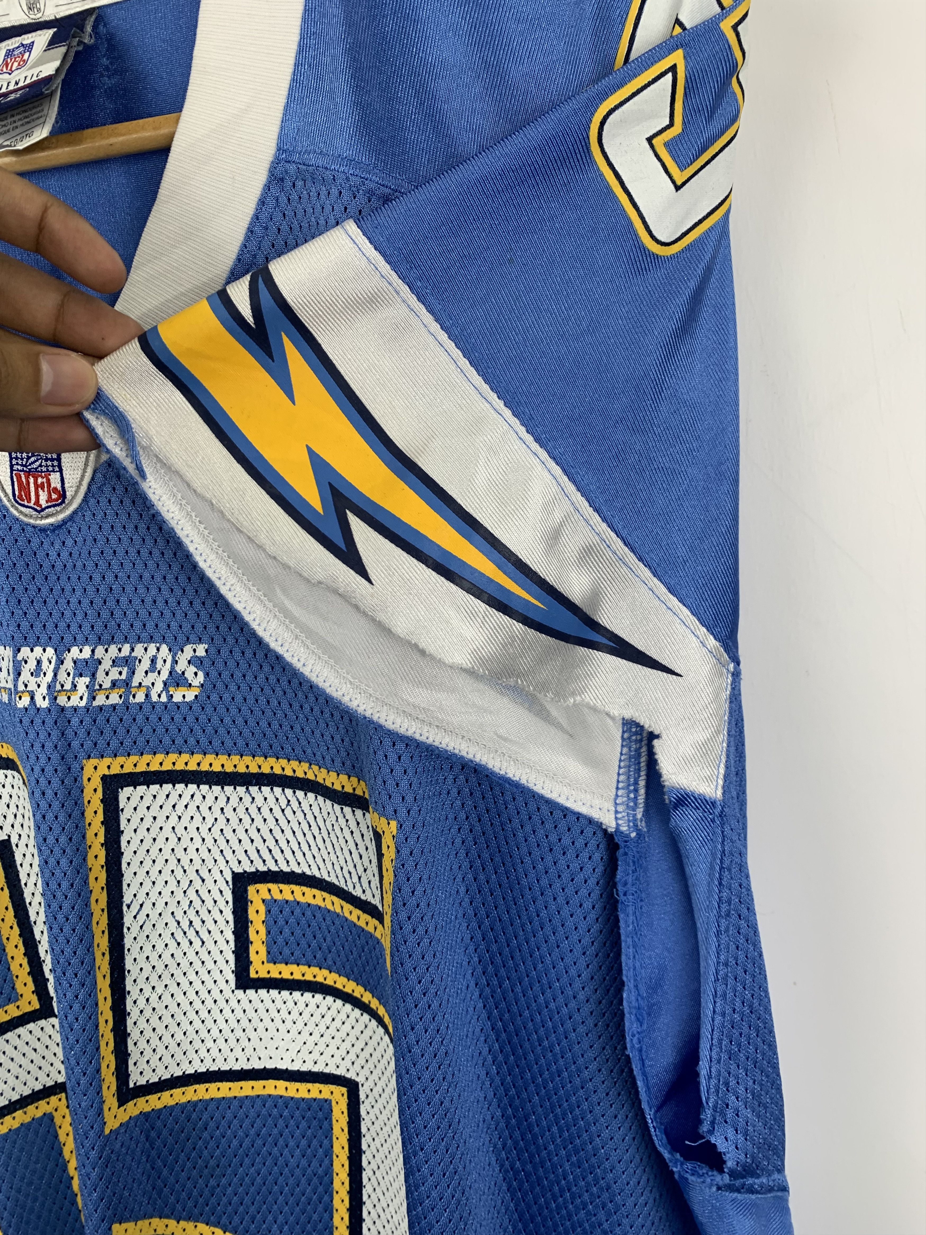 NFL × Vintage Vintage Chargers NFL American Sports Jersey TA0039 Size US XXL / EU 58 / 5 - 10 Thumbnail