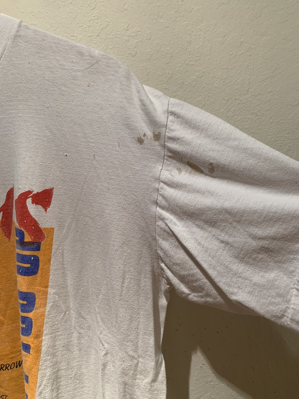 Other × Vintage RARE Vintage Jesus Will Lift You Up Boxy Single Stitch Shirt Size US XL / EU 56 / 4 - 7 Thumbnail