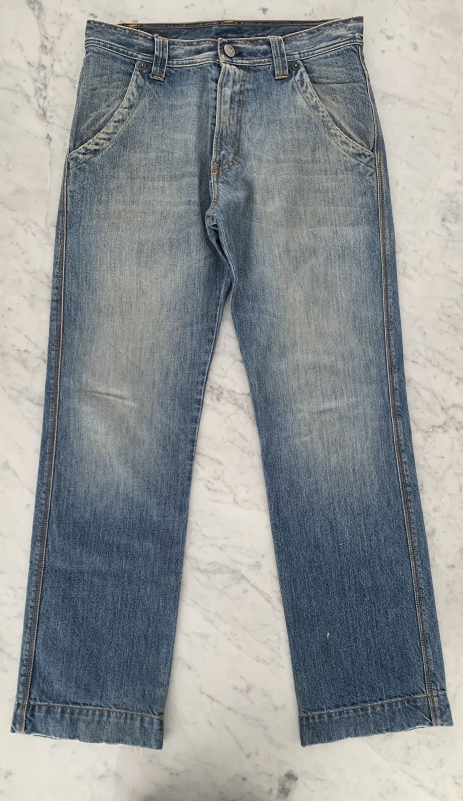 Vintage Vintage Double-E Denim Jeans Size US 33 - 1 Thumbnail