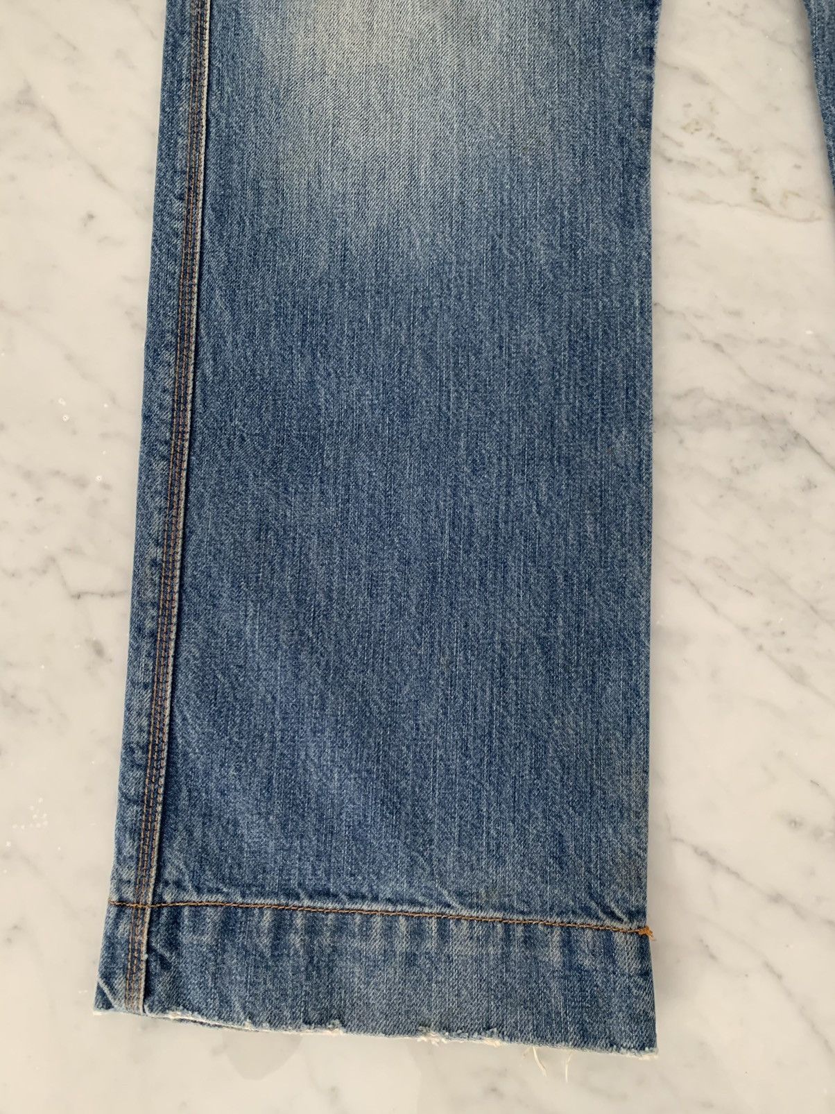 Vintage Vintage Double-E Denim Jeans Size US 33 - 3 Thumbnail