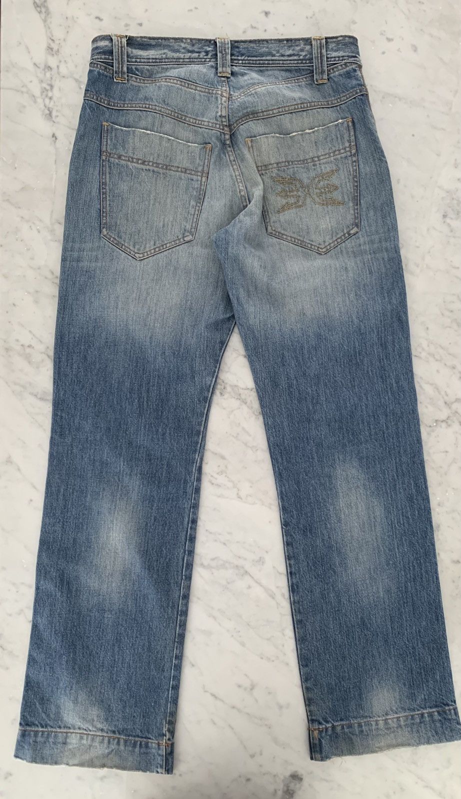 Vintage Vintage Double-E Denim Jeans Size US 33 - 5 Thumbnail