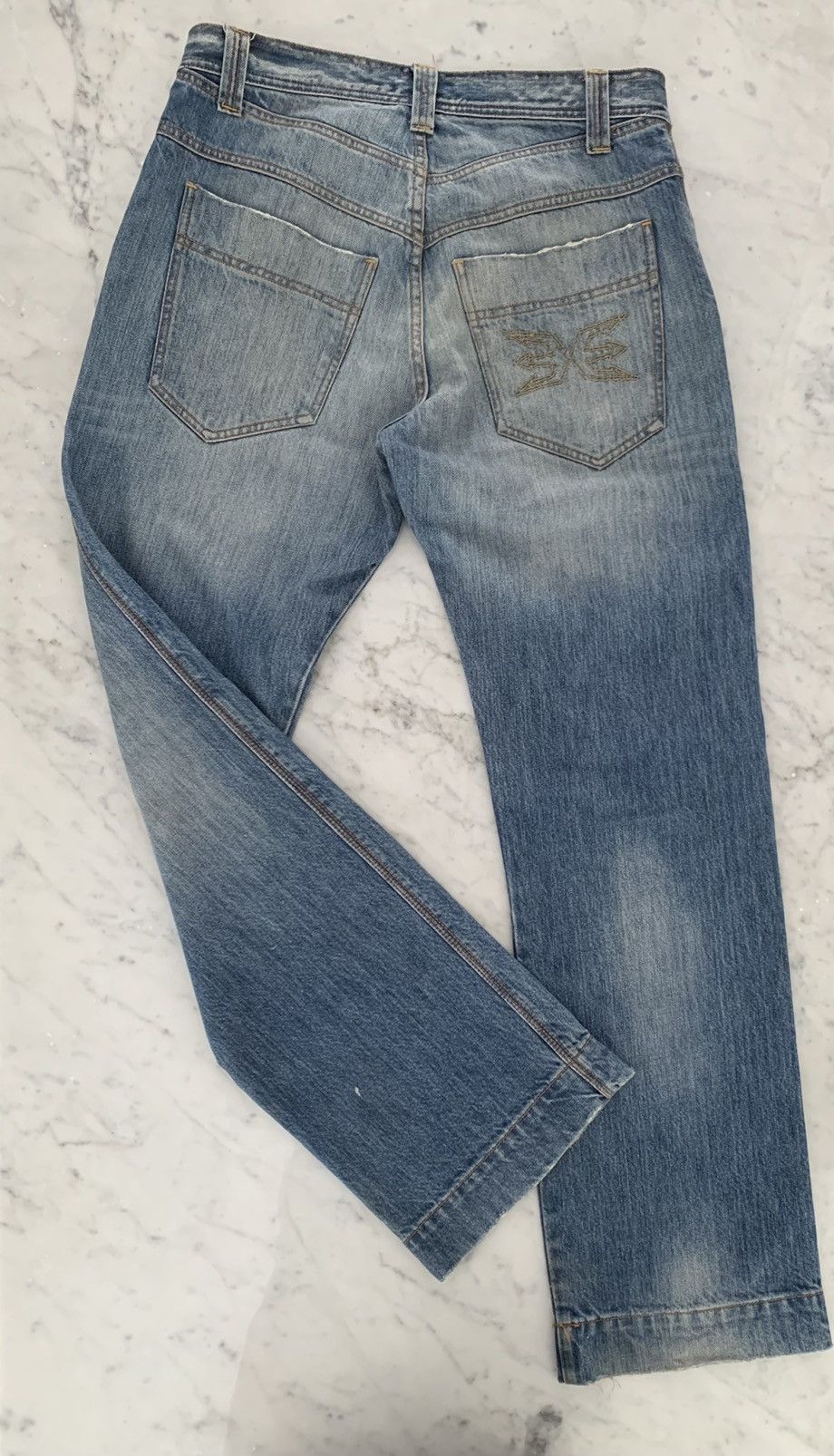 Vintage Vintage Double-E Denim Jeans Size US 33 - 4 Thumbnail