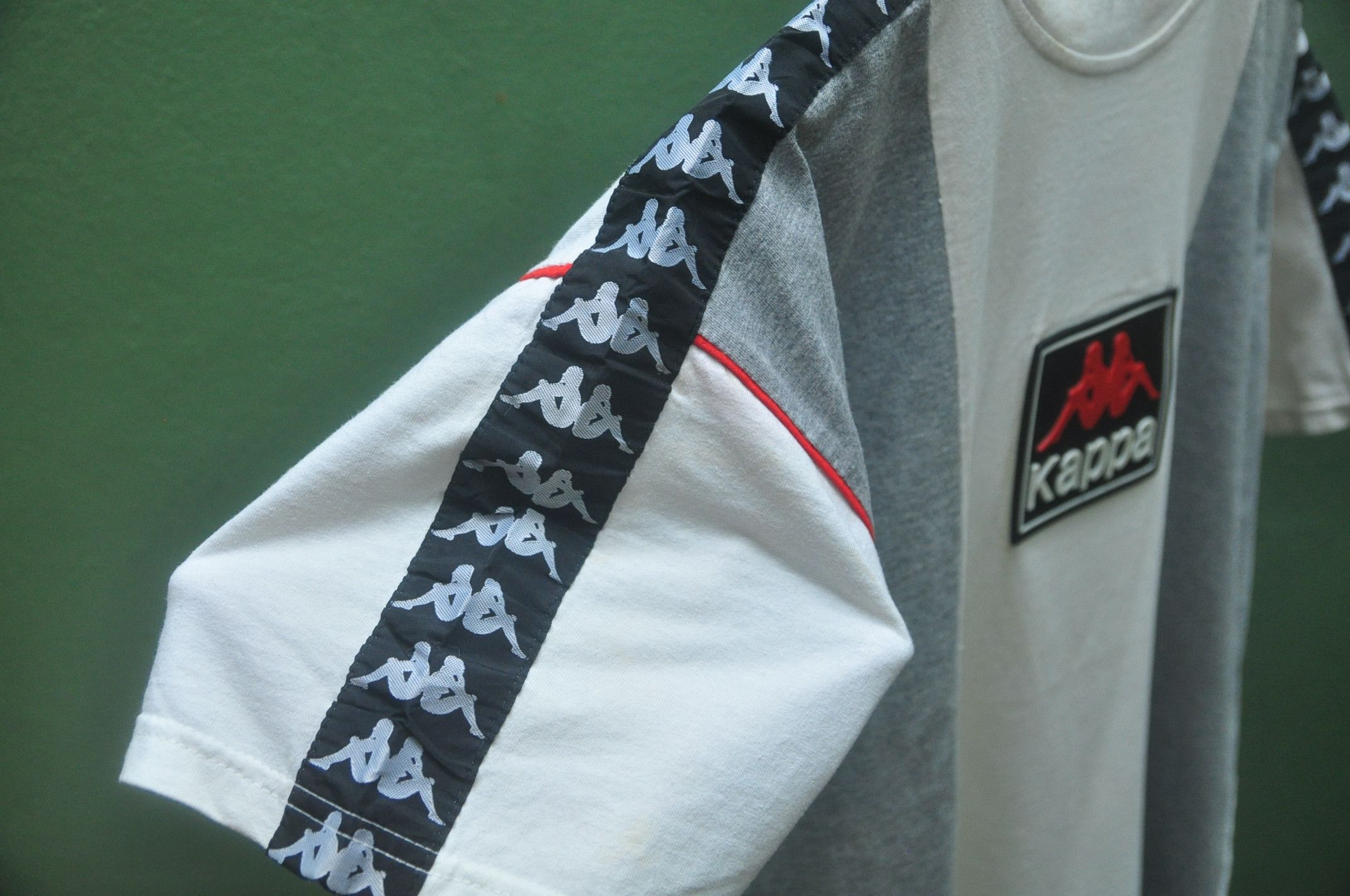 Designer × Japanese Brand × Kappa Vintage Kappa Big Logo Shirt Travis Scott Fashion Style Size US L / EU 52-54 / 3 - 4 Thumbnail