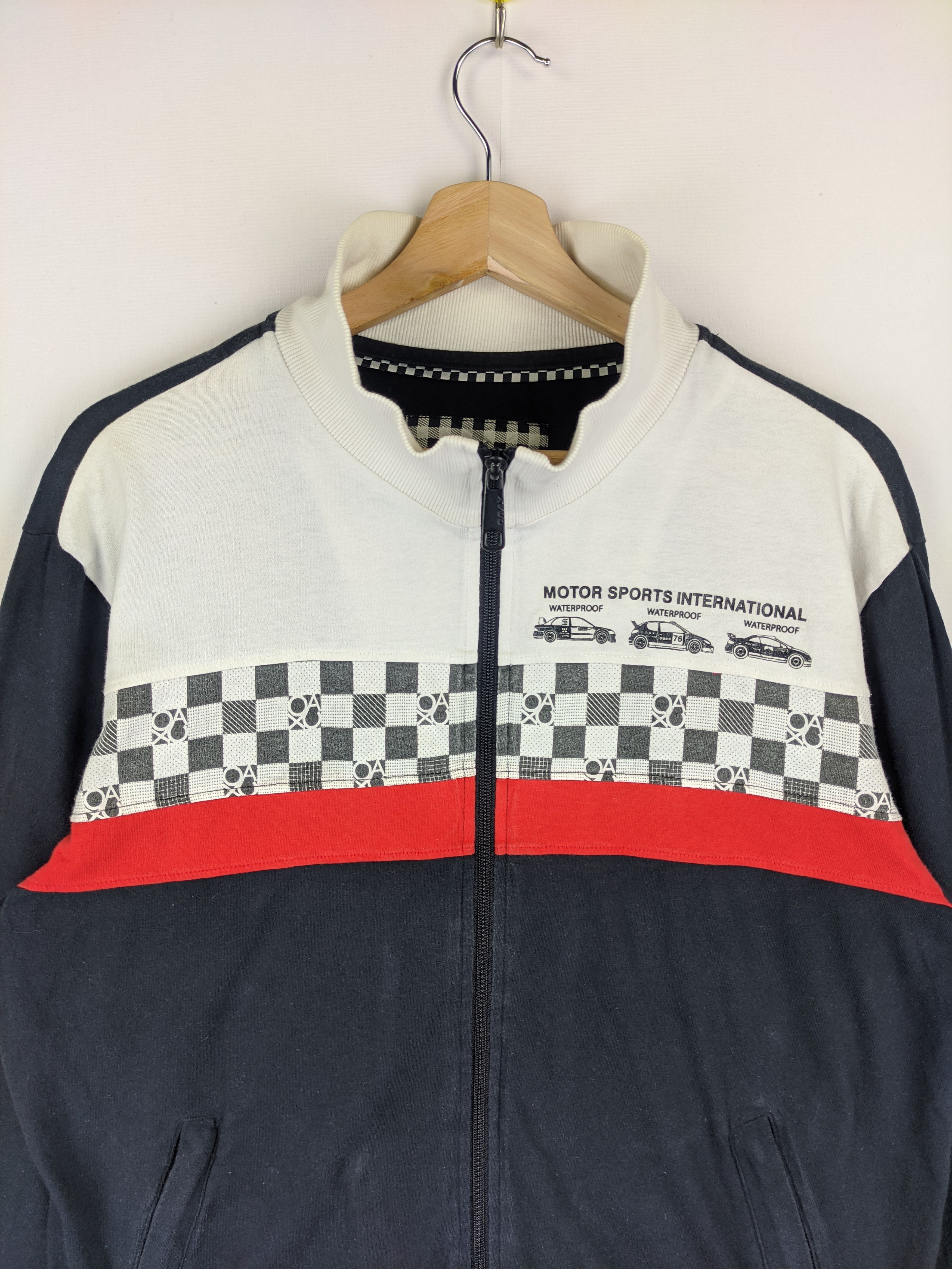 Japanese Brand Steals🔥Vintage Jacket Sweater by COAX Motorsports Size US L / EU 52-54 / 3 - 8 Thumbnail