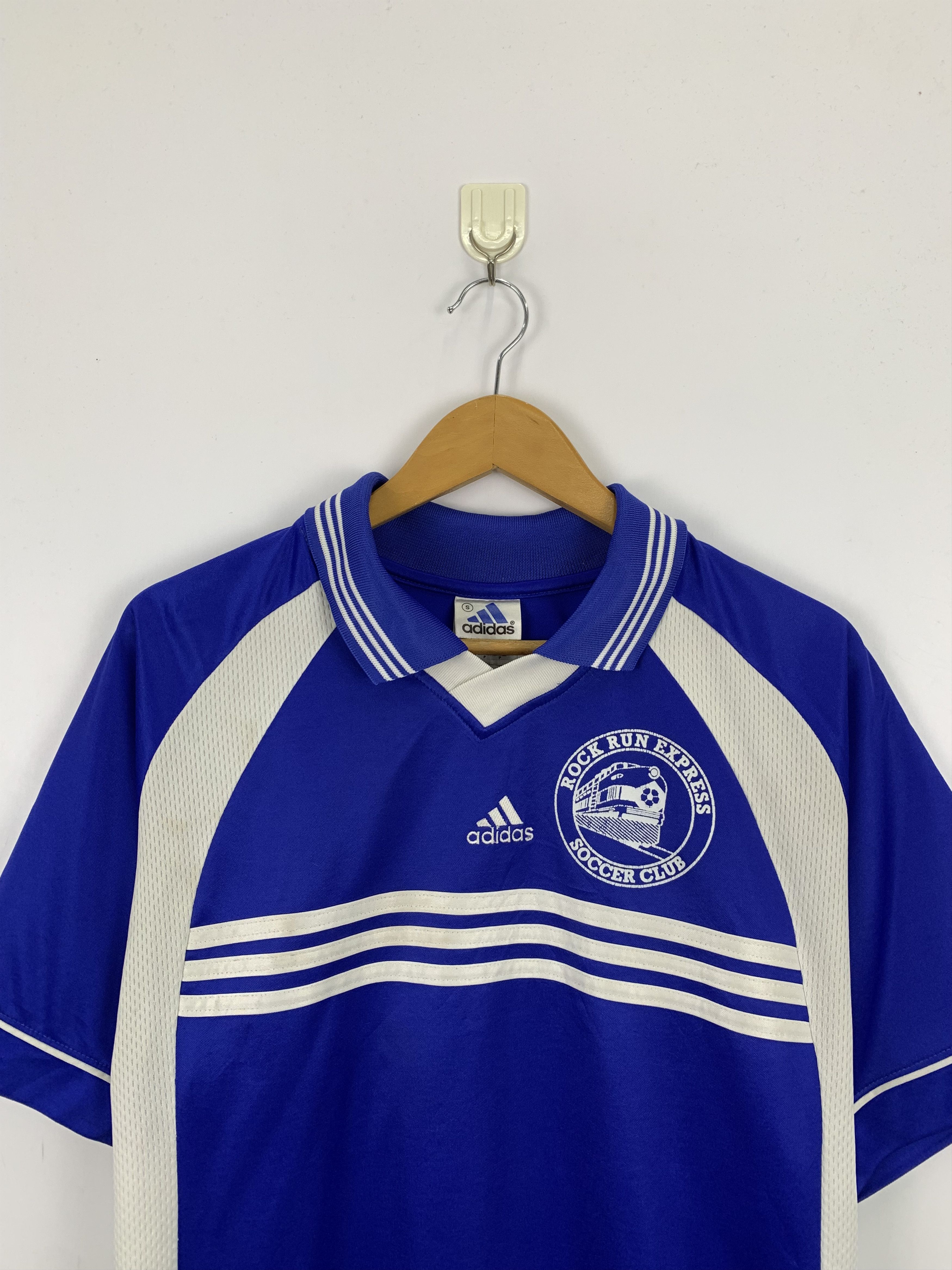 Adidas × Vintage Vintage 90s Adidas Soccer Club Jersey TA0228 Size US S / EU 44-46 / 1 - 2 Thumbnail