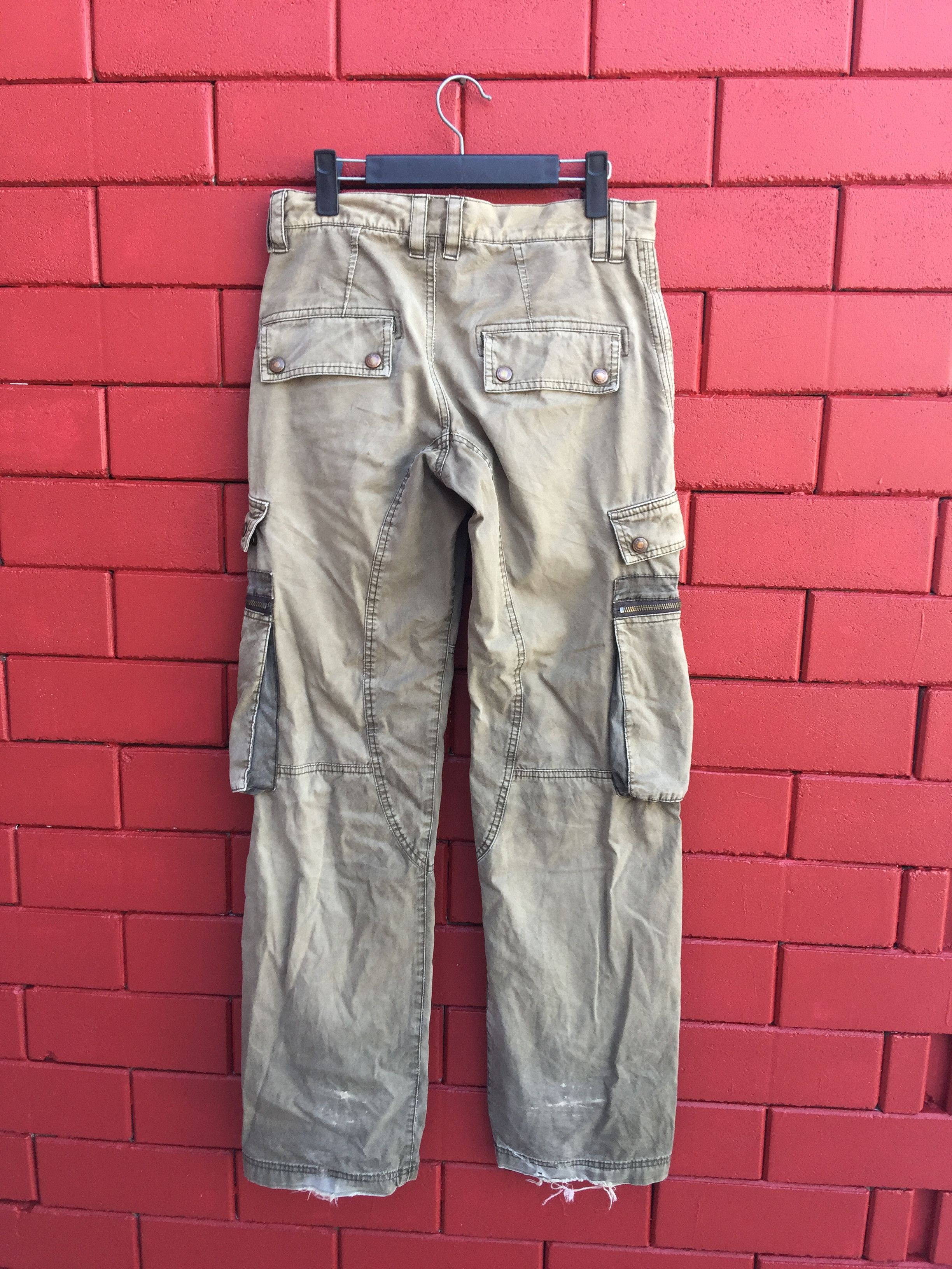Designer × Japanese Brand Tite Homme Japanese Multipocket Tactical Travis Scott Style Size US 30 / EU 46 - 2 Thumbnail
